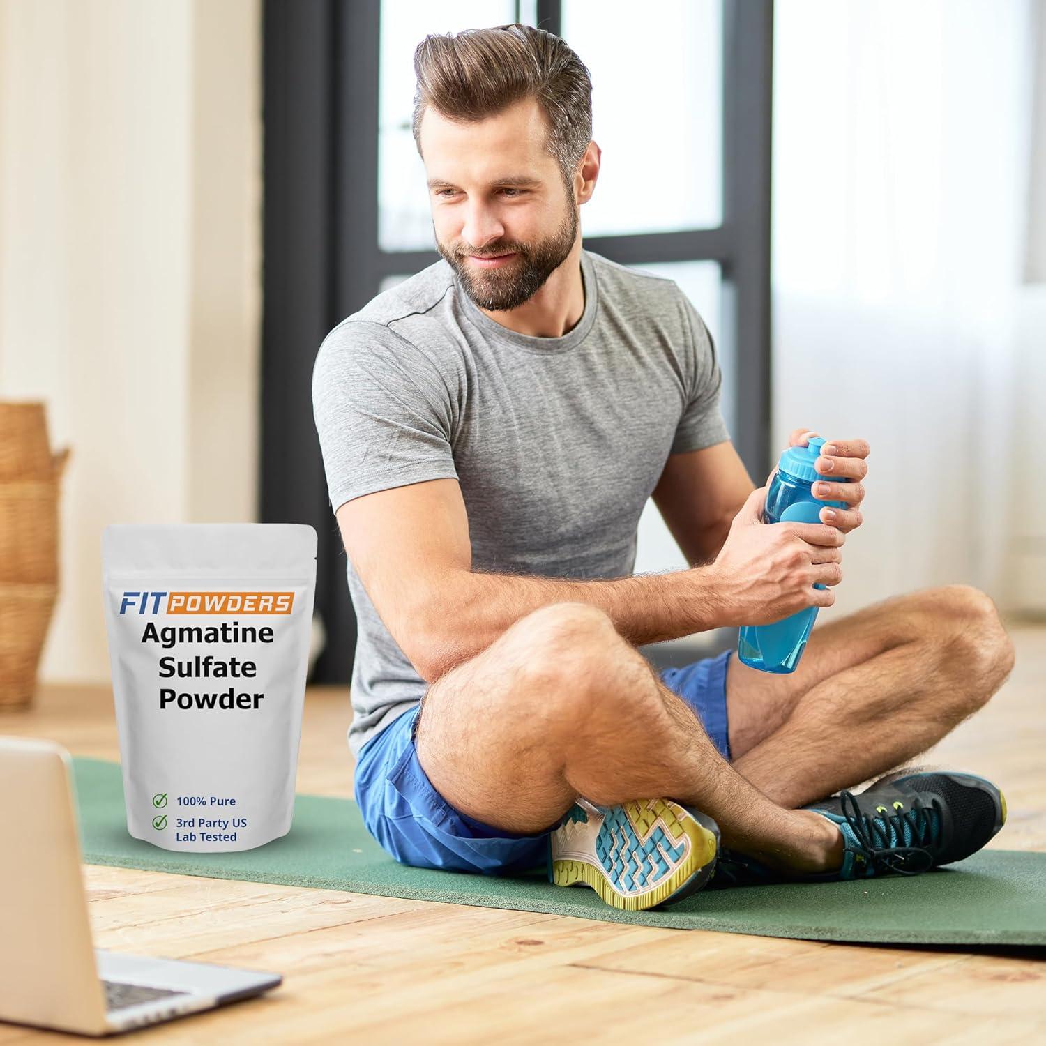 Polvo de Agmatina FitPowders 250g - Mejora Bombeo Muscular