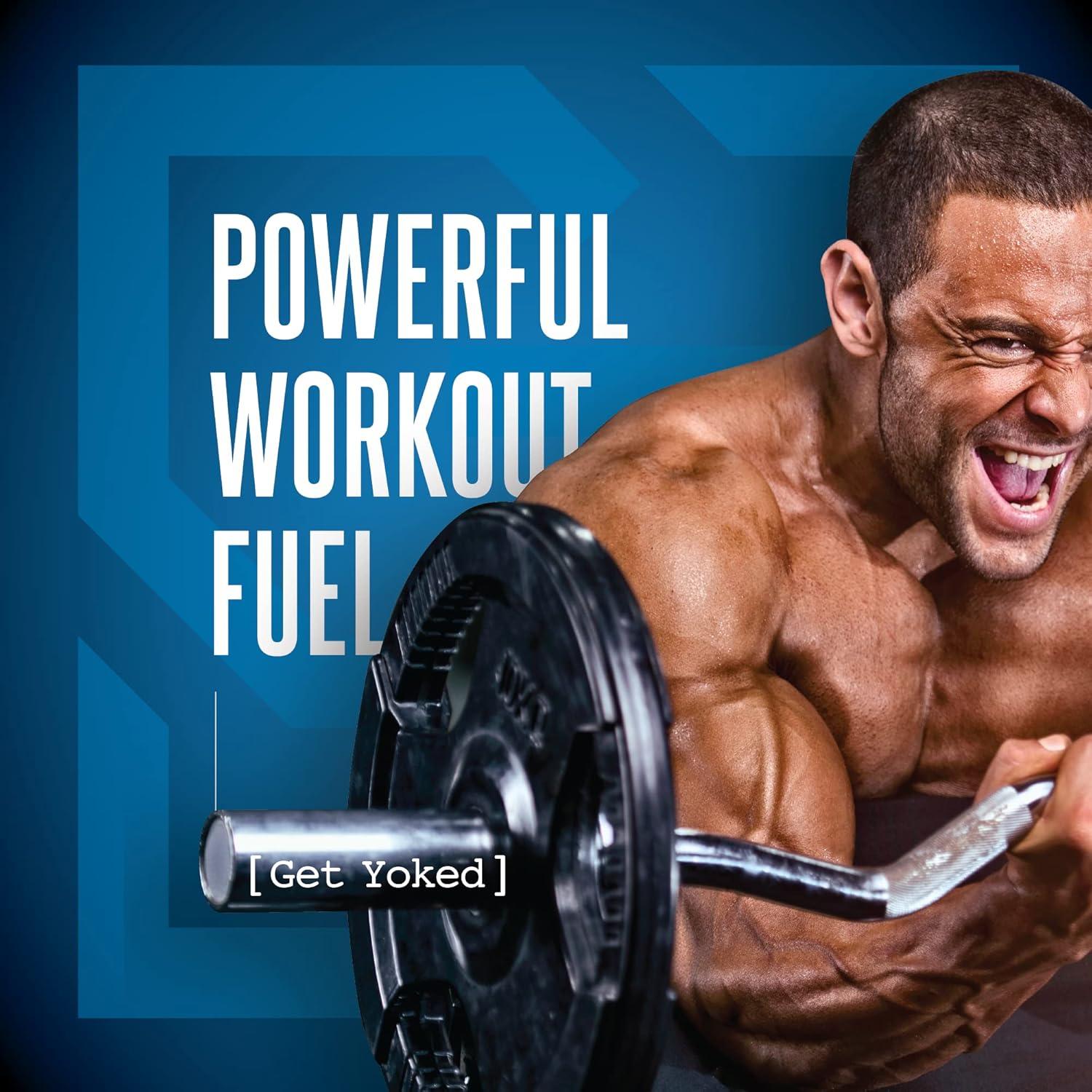 Pre-Entrenamiento Shock'D Yoked - Alta Energía 30 Porciones