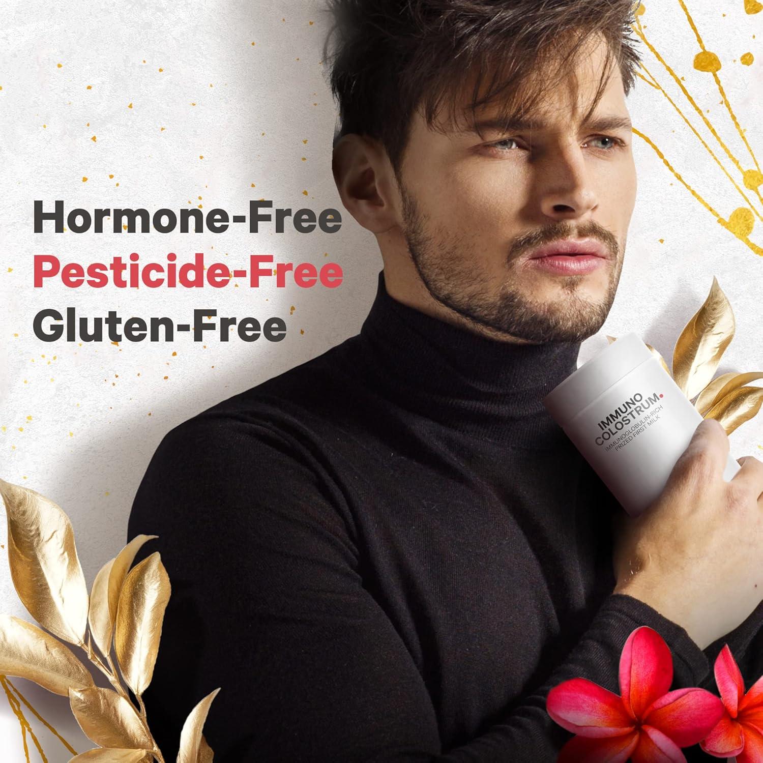 Suplemento de Colostro Codeage 180 Cápsulas - No OGM, Sin Gluten