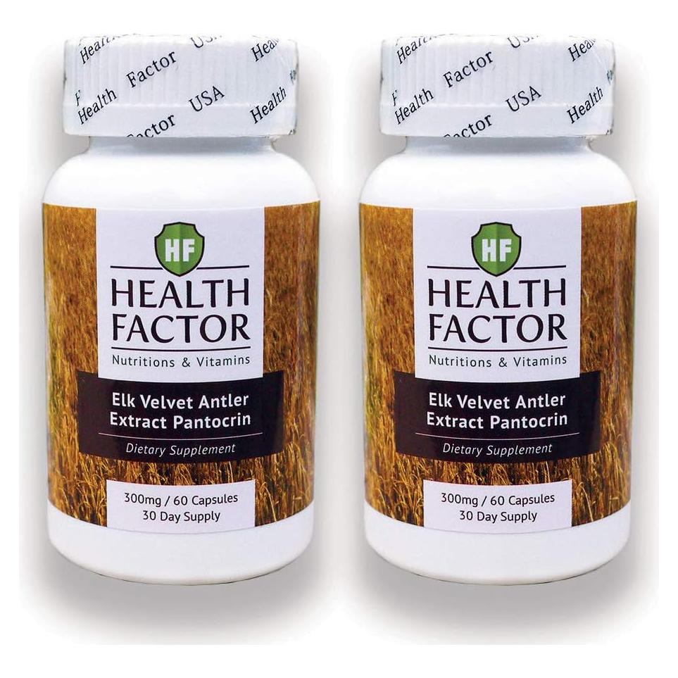 Suplemento Natural para Perros Health Factor - Cuerno de Alce 2 Meses