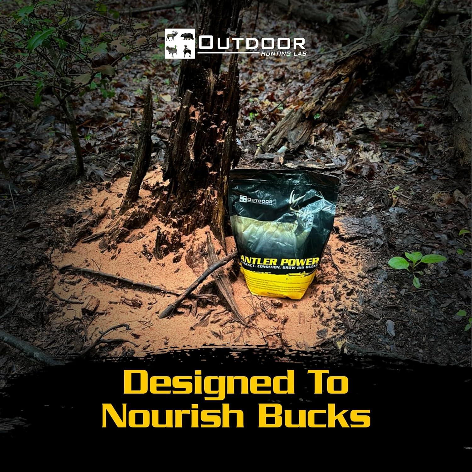 Polvo Mineral Outdoor Hunting Lab 2.27 kg para Ciervos