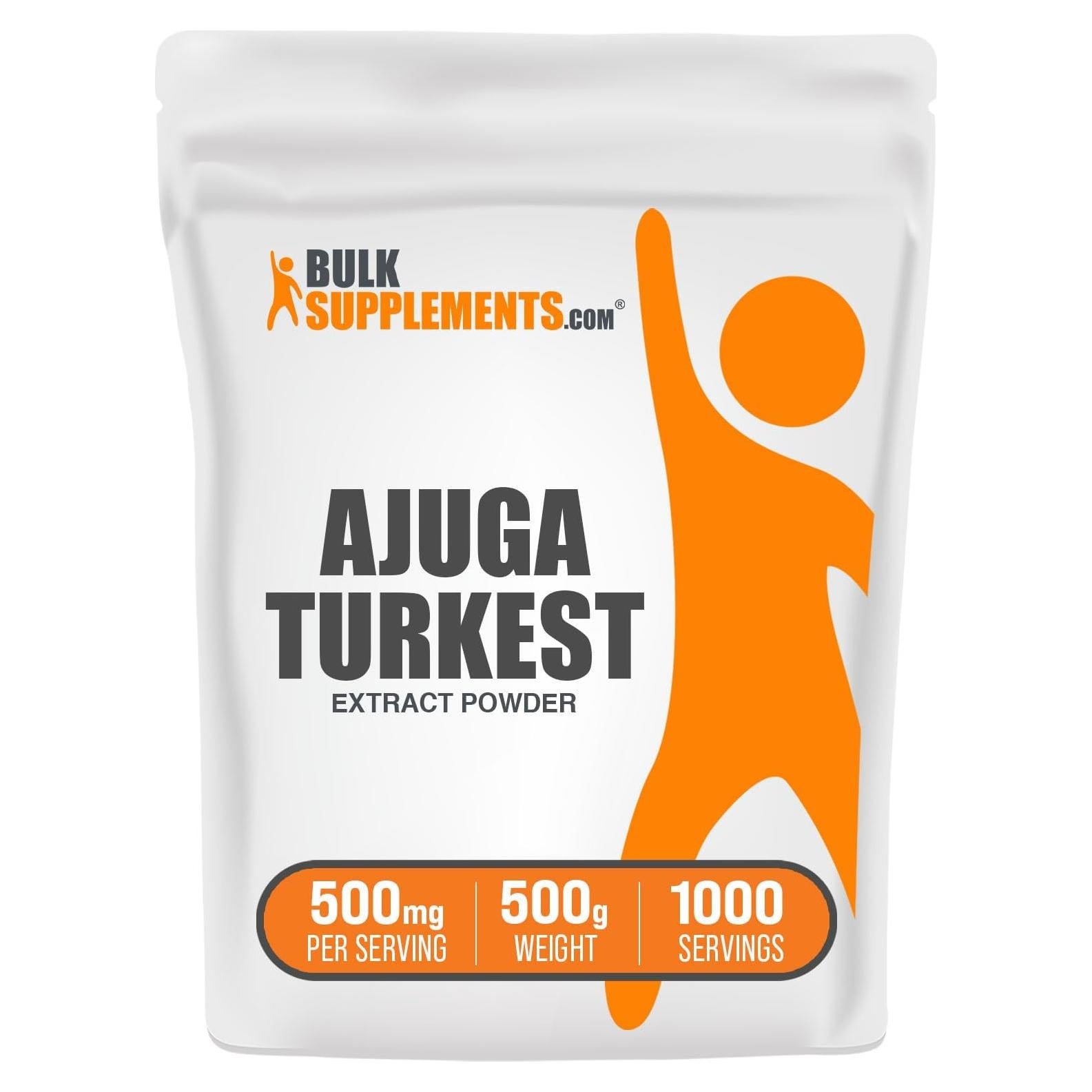 Extracto de Ajuga Turkest en Polvo BulkSupplements 500mg 500g