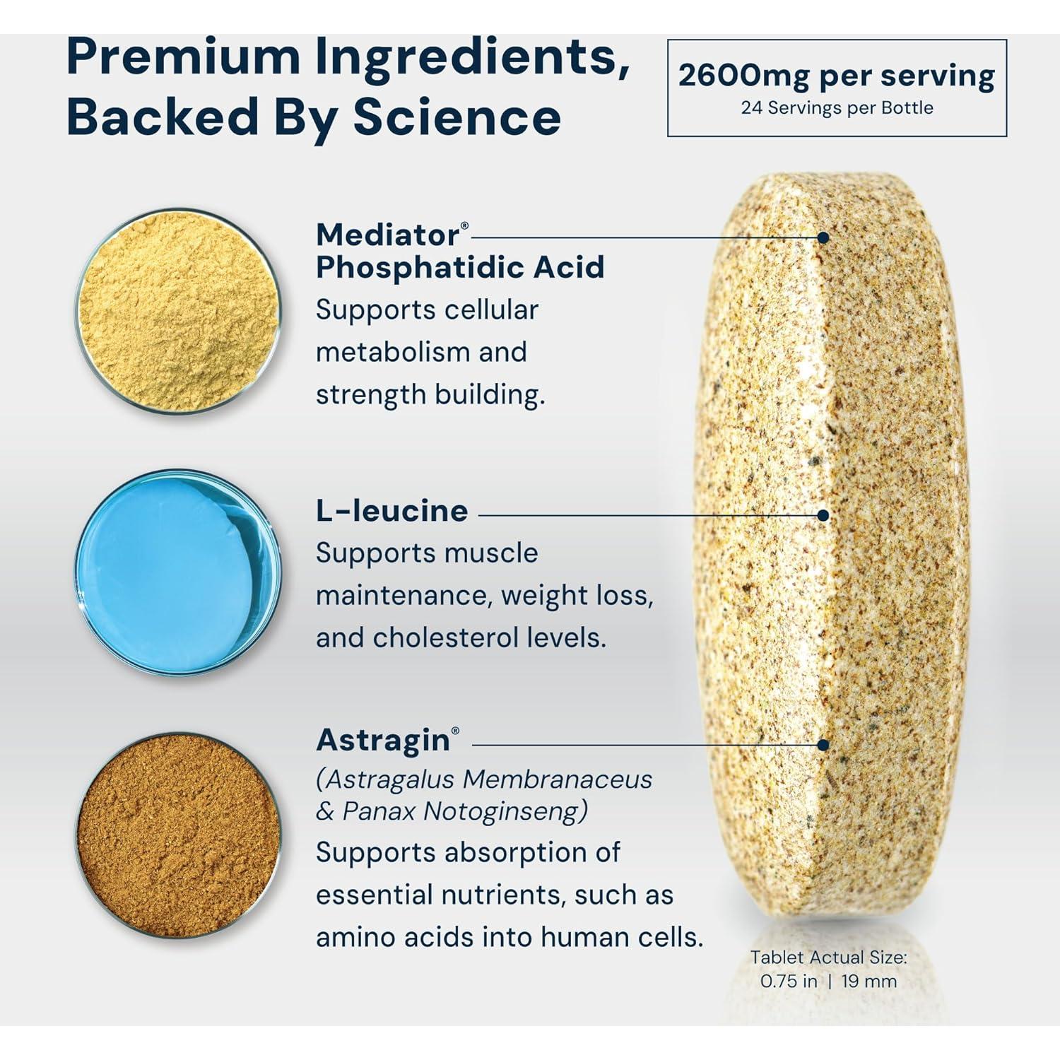 Suplemento HPN PA7 Ácido Fosfatídico 30 Días - Aumenta Masa Muscular