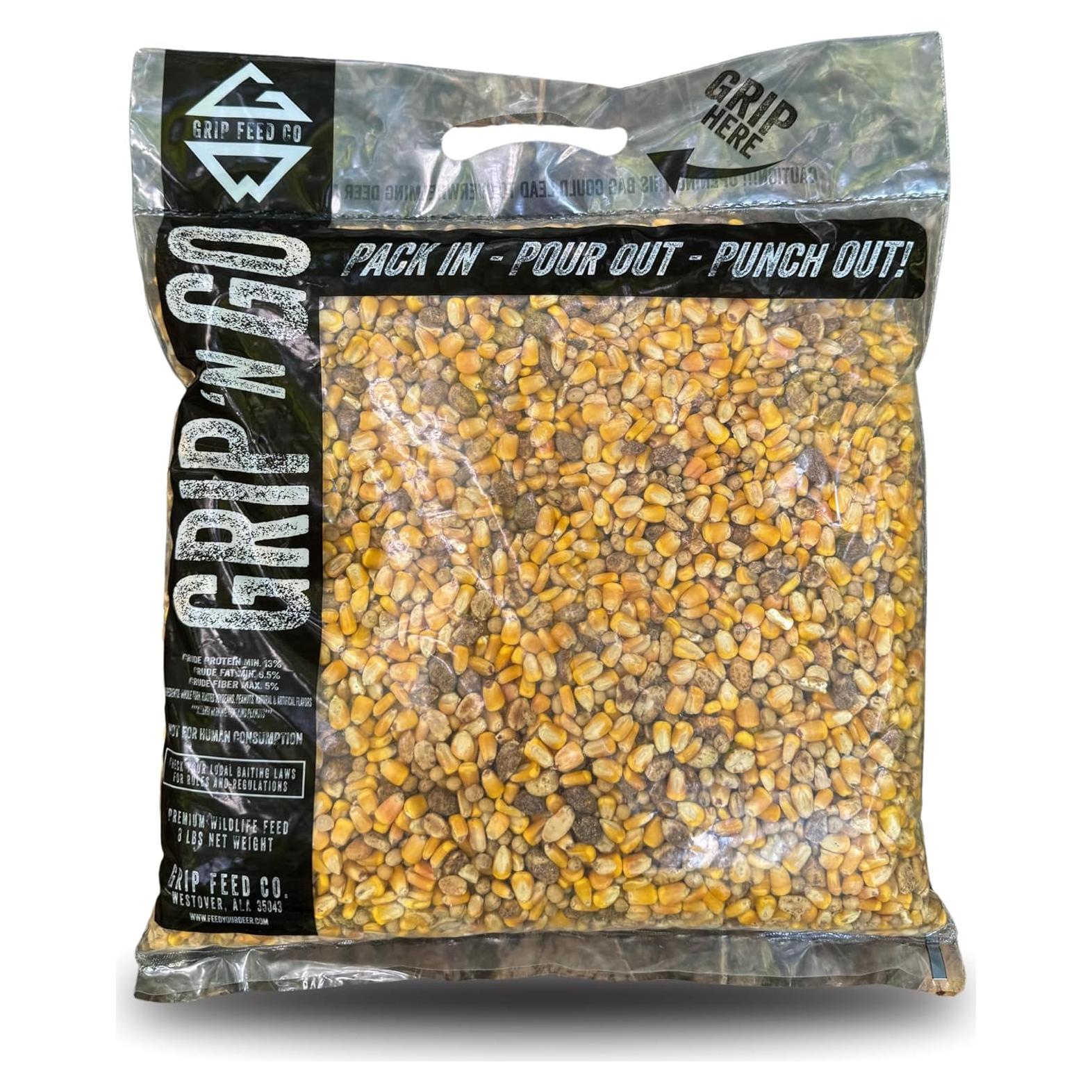 Atractivo para ciervos Grip 'N Go 3.63 kg - Nutrición y Sabor