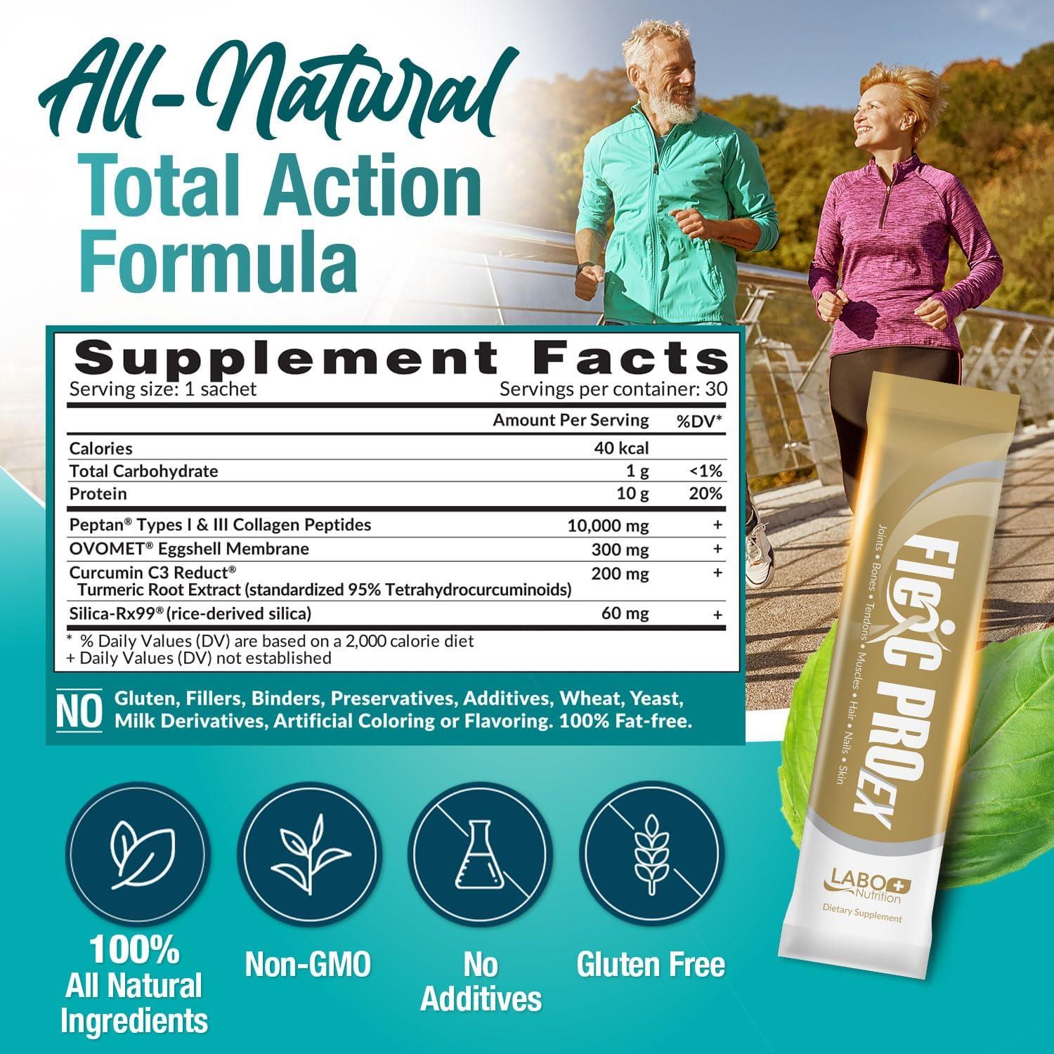 Colágeno Peptan LABO Nutrition 390g - Tipo I, III, V, X