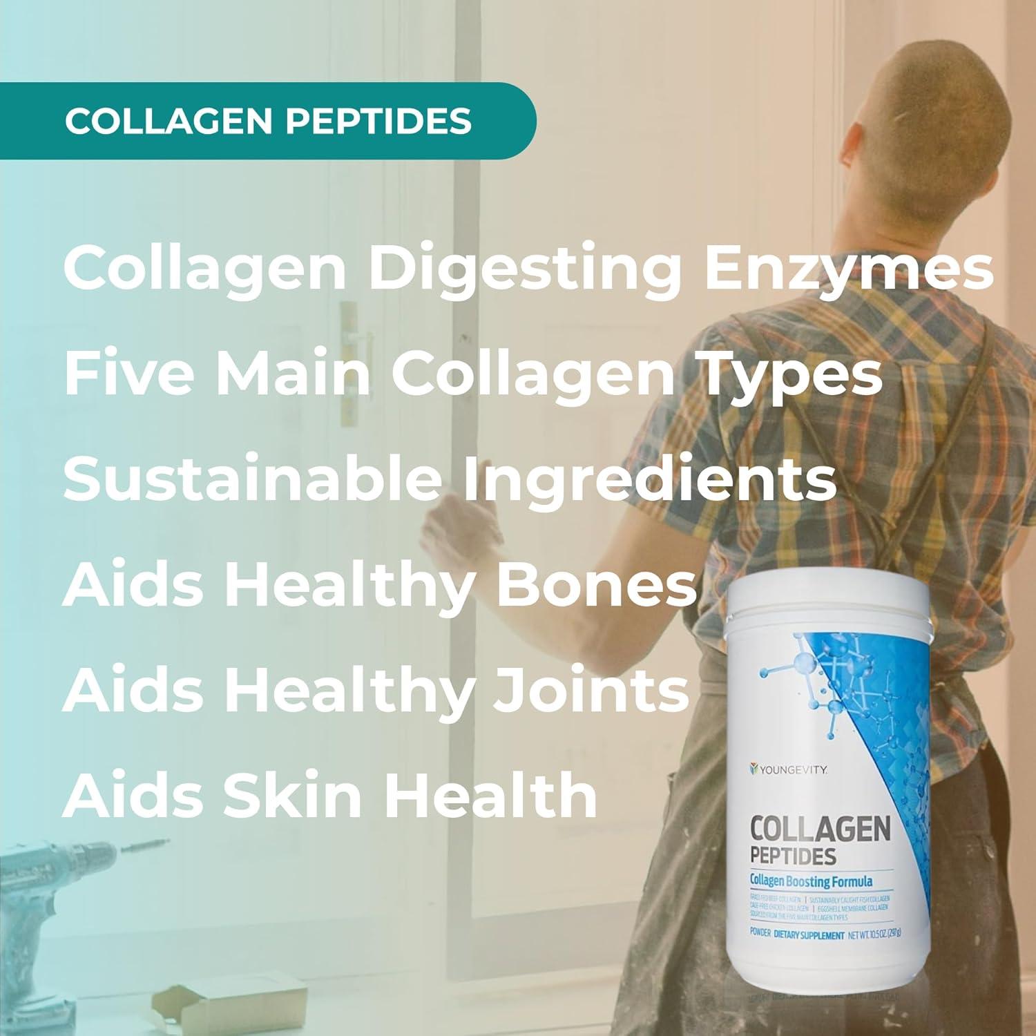 Youngevity Polvo de Colágeno Hidrolizado Múltiple 323.2 g