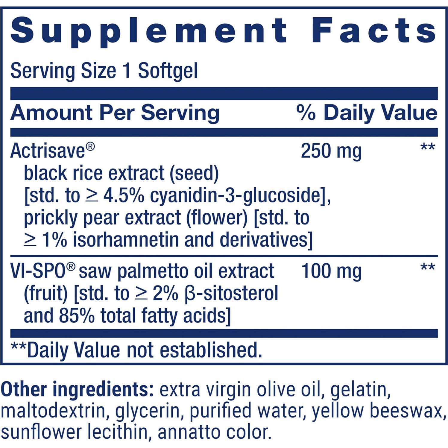 Suplemento Crecimiento Cabello Hombres ActriSave 30 Gelatinas