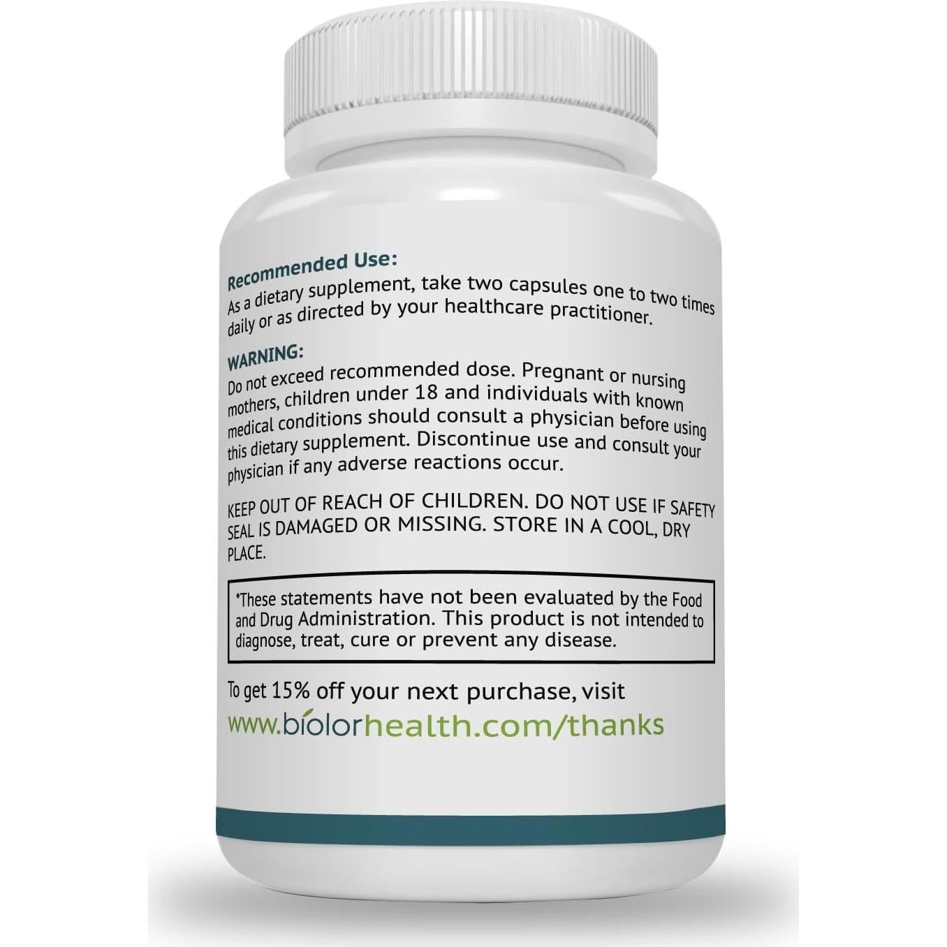 Suplemento Biovy Propionil L-Carnitina 120 Cápsulas Alta Absorción