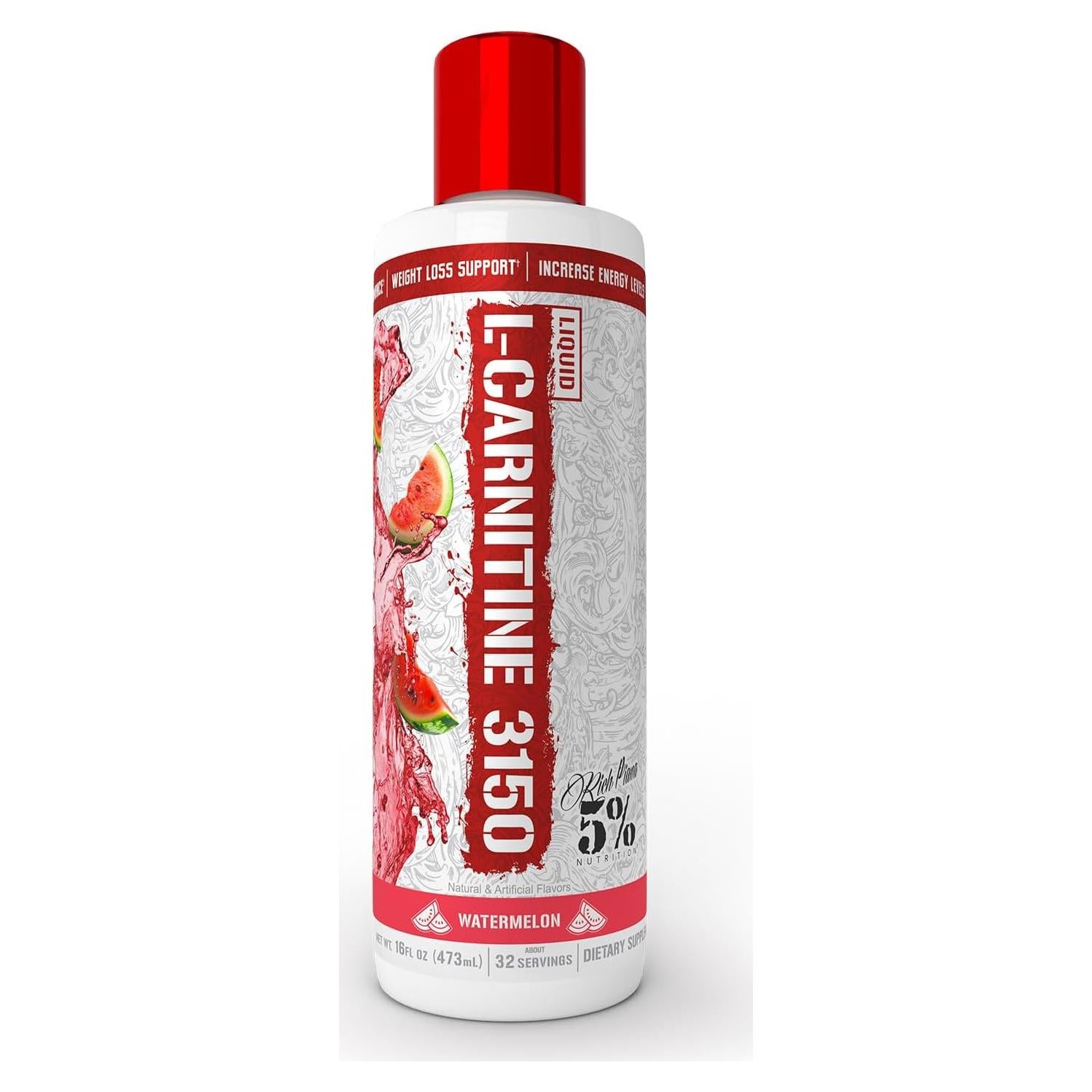 L-Carnitina Líquida 3150 5% Nutrition Caramelo de Sandía