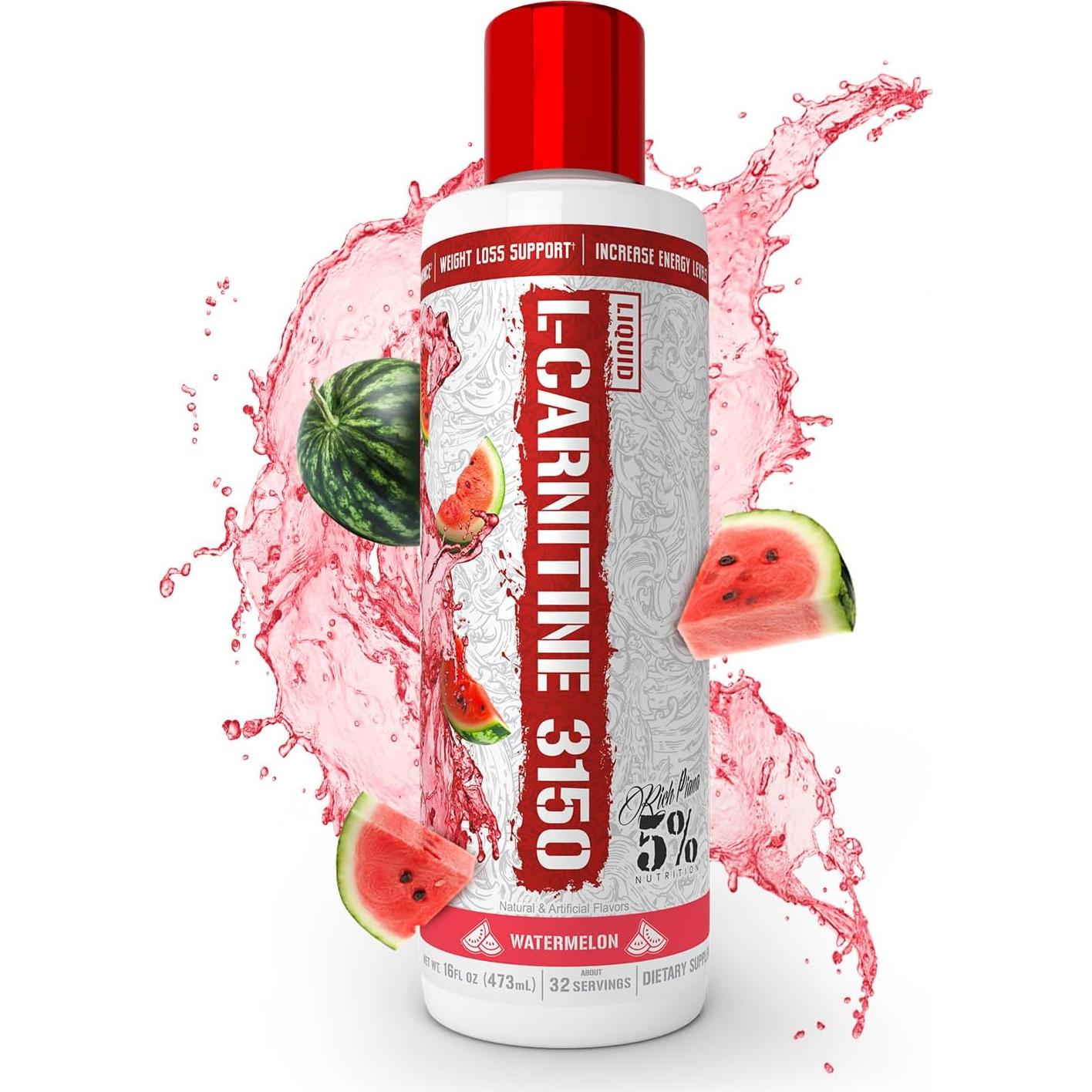 L-Carnitina Líquida 3150 5% Nutrition Caramelo de Sandía