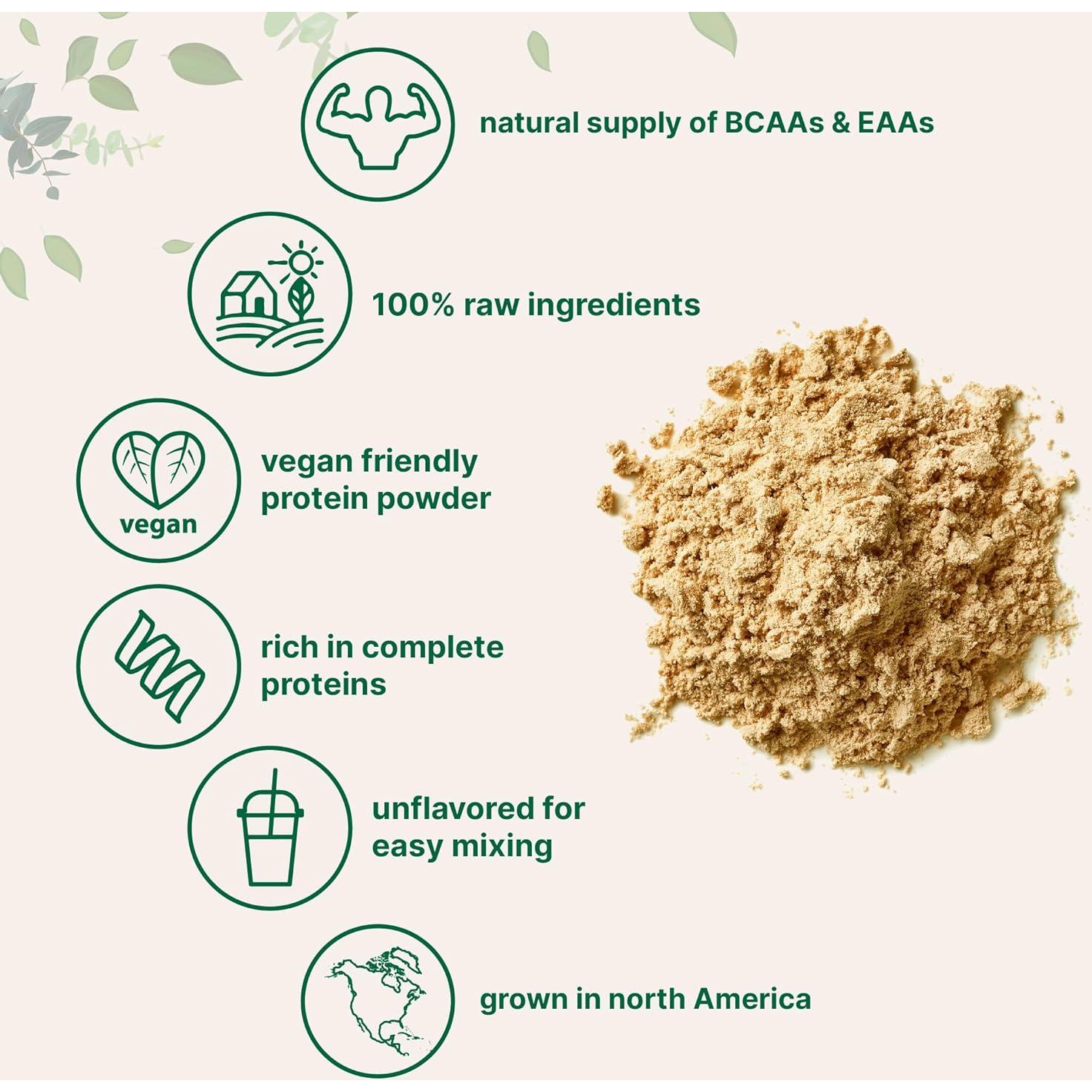 Proteína de Guisante Micro Ingredients 2.27kg Vegana Sin Sabor