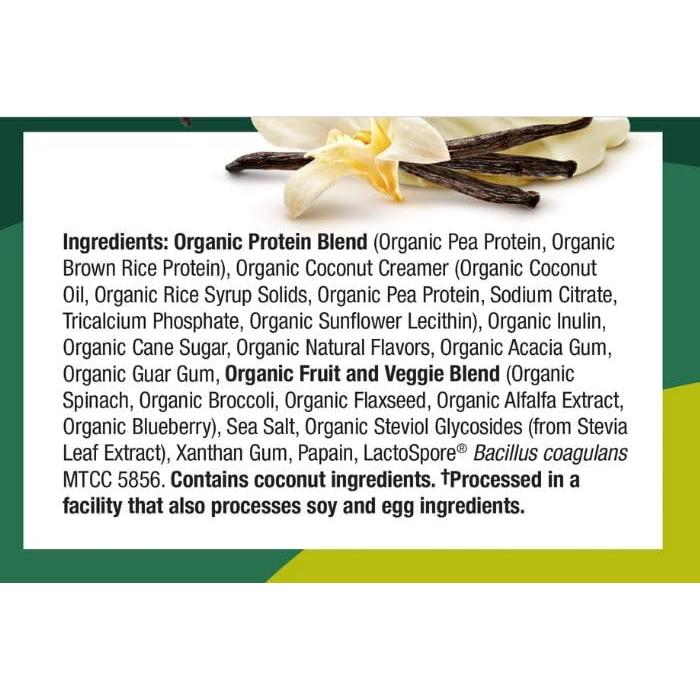 Proteína en Polvo Vegana Purely Inspired Vainilla 16 Porciones