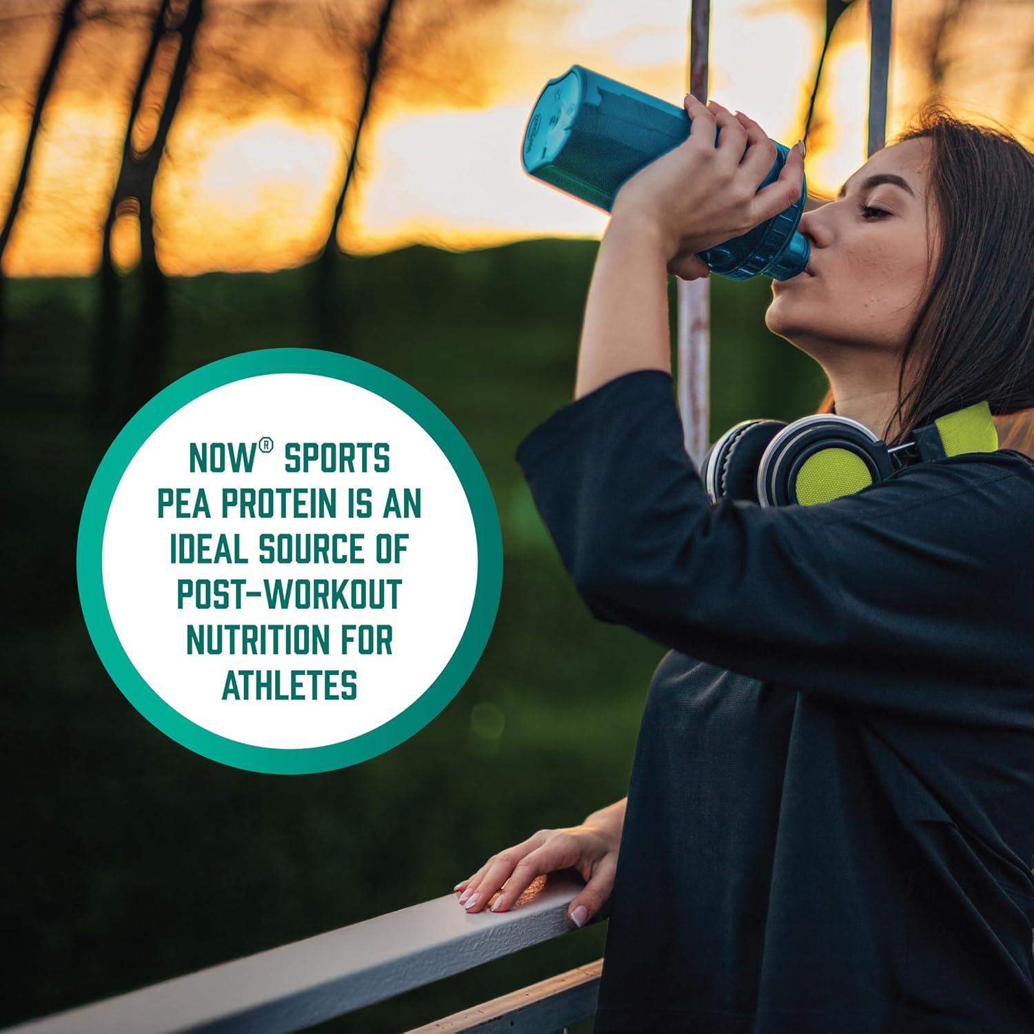 Proteína de Guisante NOW Foods 24g Chocolate 0.91kg