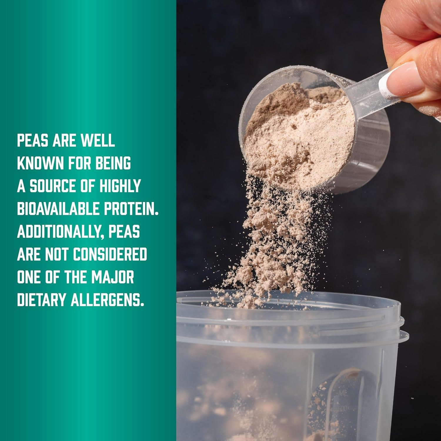 Proteína de Guisante NOW Foods 24g Chocolate 0.91kg