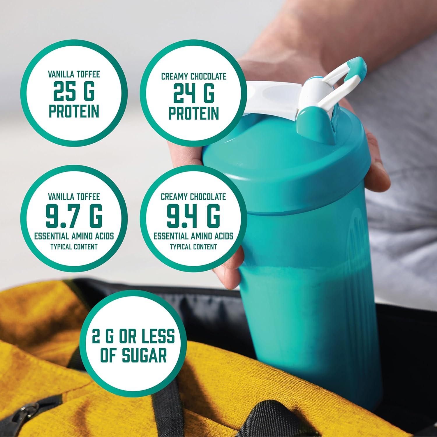 Proteína de Guisante NOW Sports 25g BCAAs Toffee Vainilla 1.09kg