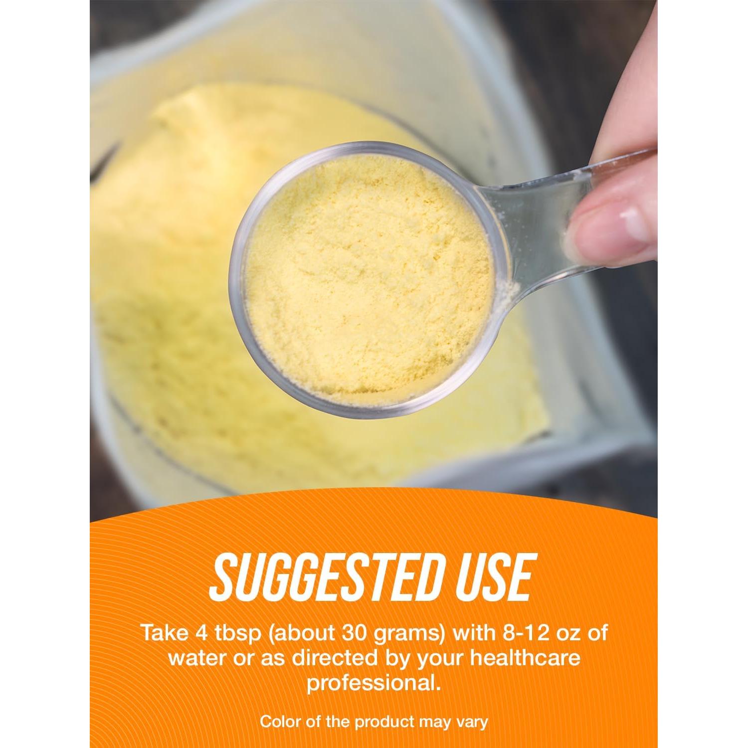 Polvo de Proteína de Clara de Huevo BulkSupplements 1kg Sin Sabor