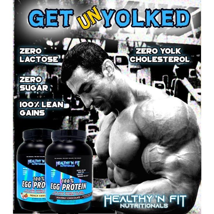 Proteína de Huevo 100% Healthy 'N Fit Vainilla 1.81kg