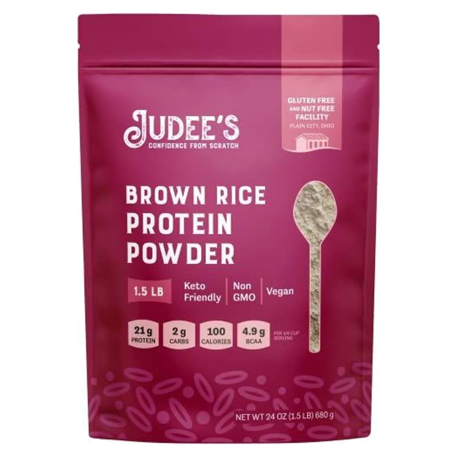 Proteína en Polvo de Arroz Integral Judee 0.68 kg Sin Gluten
