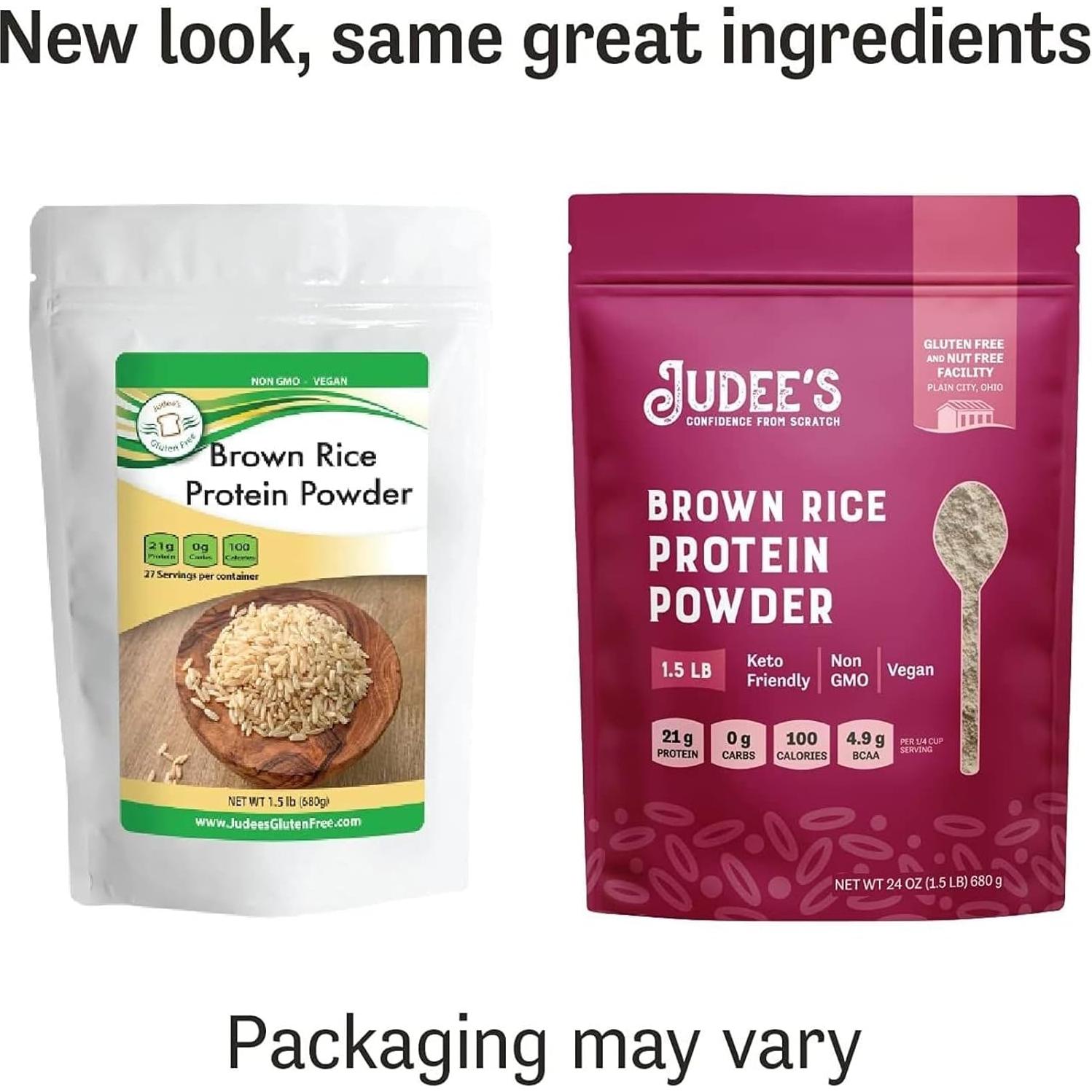 Proteína en Polvo de Arroz Integral Judee 0.68 kg Sin Gluten