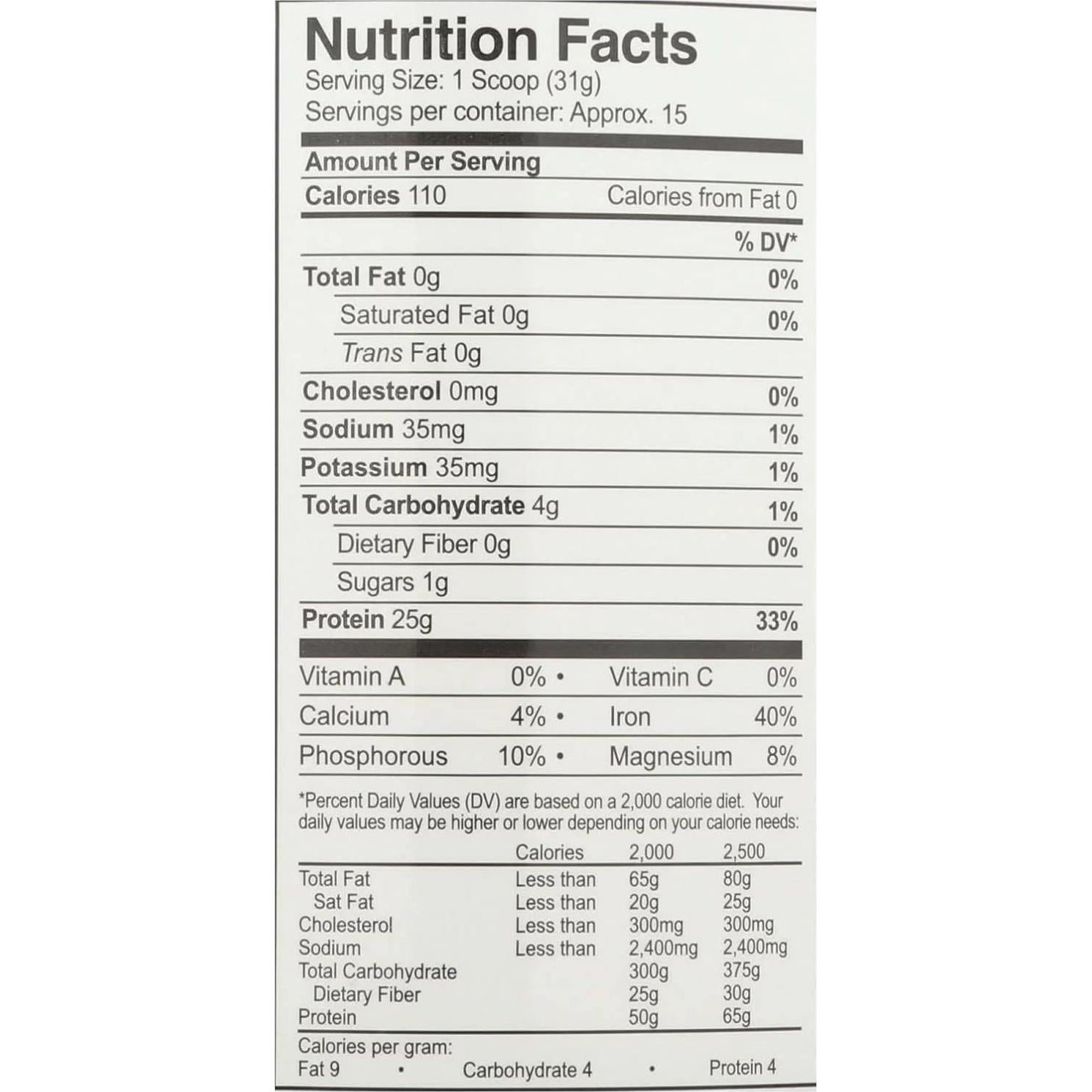 Proteína de Arroz Aislada Growing Naturals Vainilla 0.47 kg