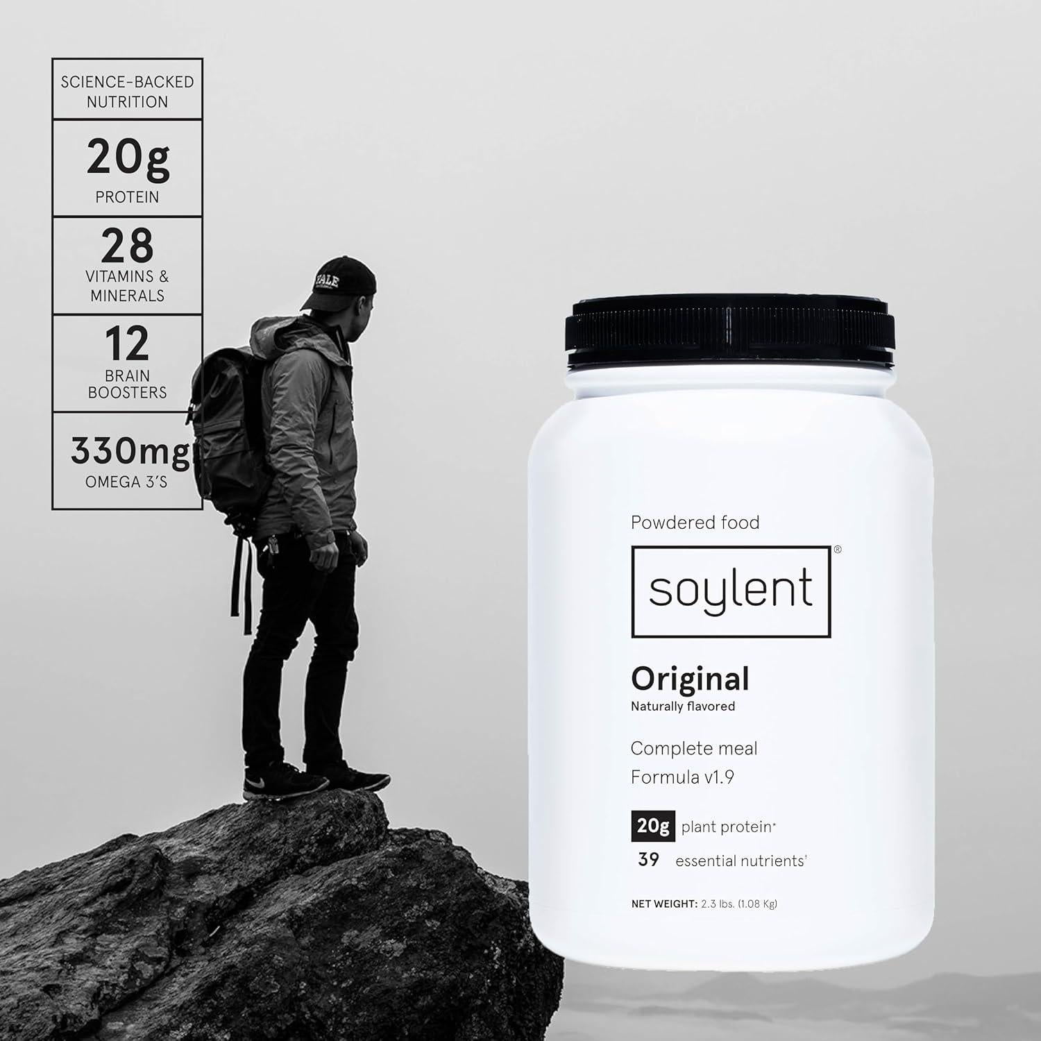 Soylent Reemplazo de Comida en Polvo Vegano 1045g - Original