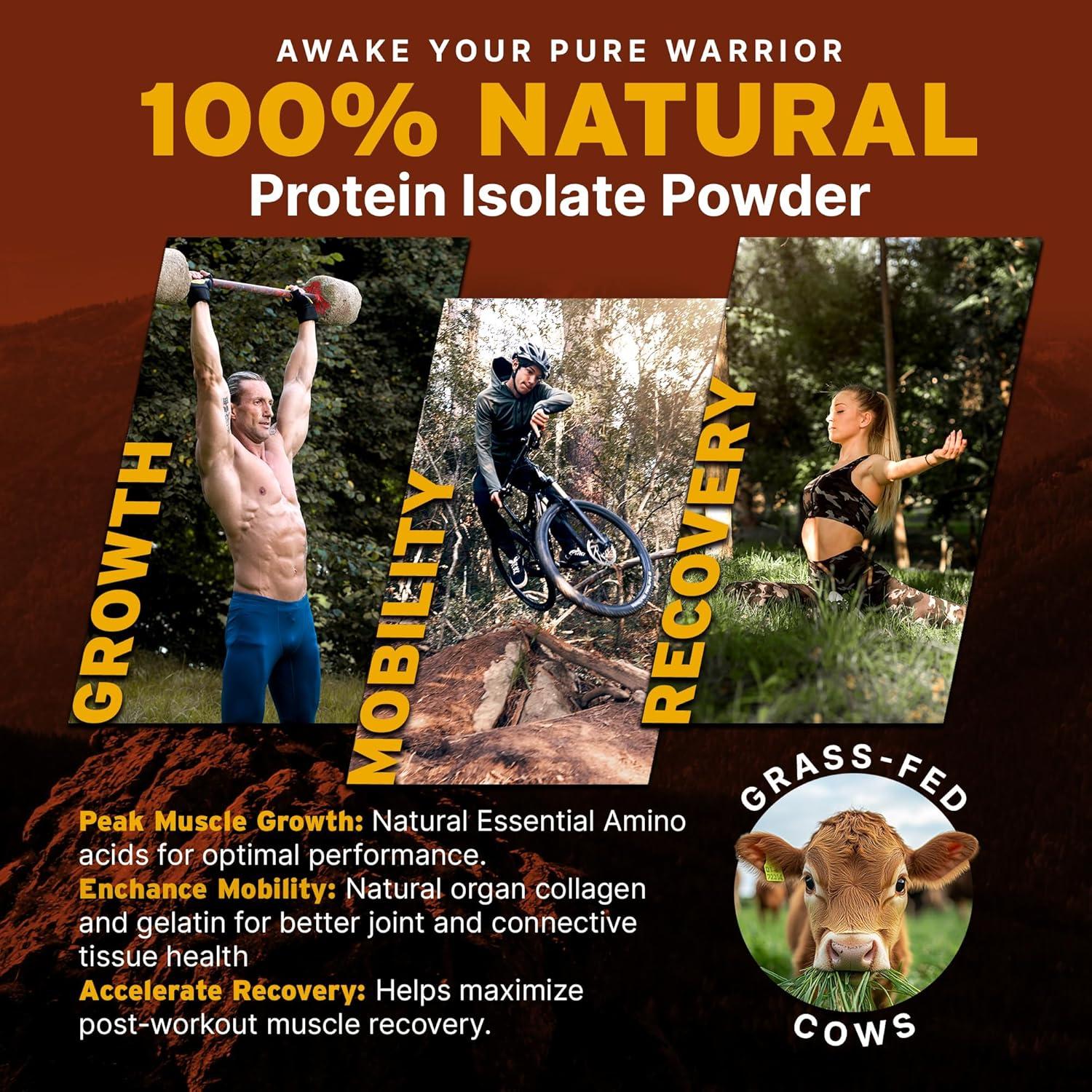 Proteína de Res Paleo Pro 26g Vainilla 450g Aislada Natural
