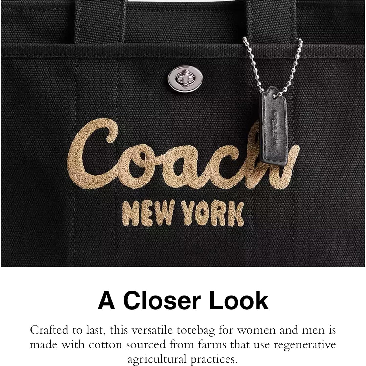 Bolso Tote Cargo 26 Coach para Mujeres - Negro