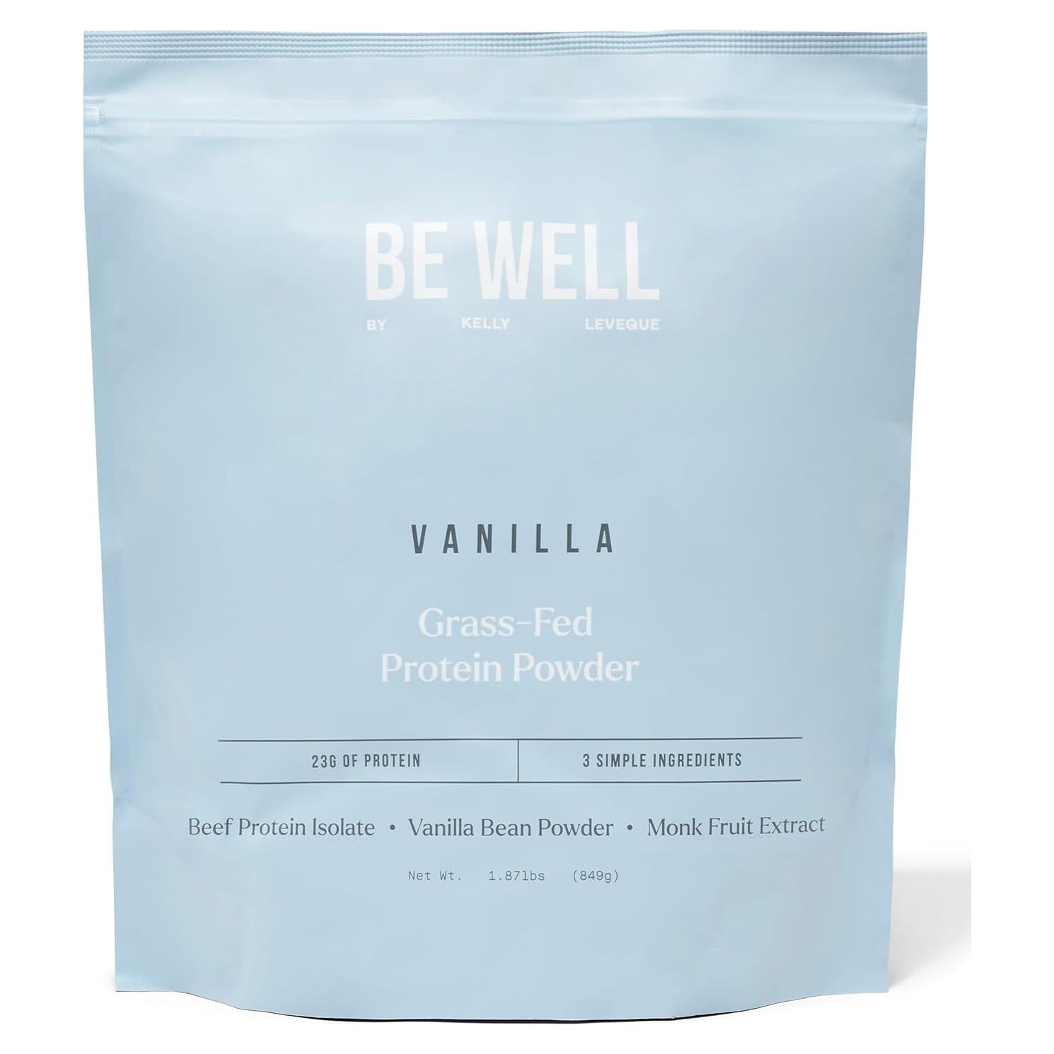 Proteína en Polvo de Carne de Res Be Well 849g Vainilla
