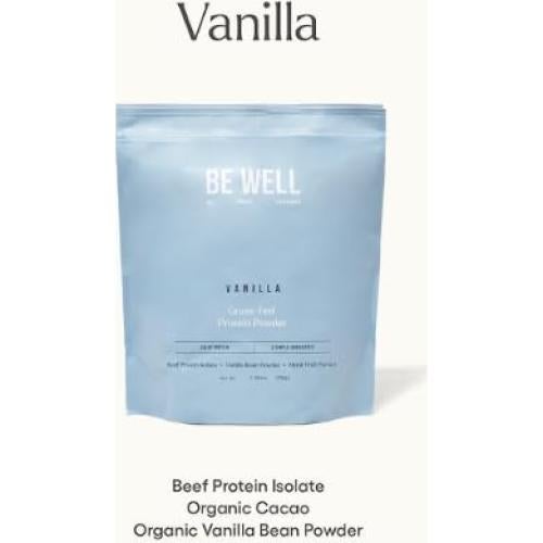 Proteína en Polvo de Carne de Res Be Well 849g Vainilla