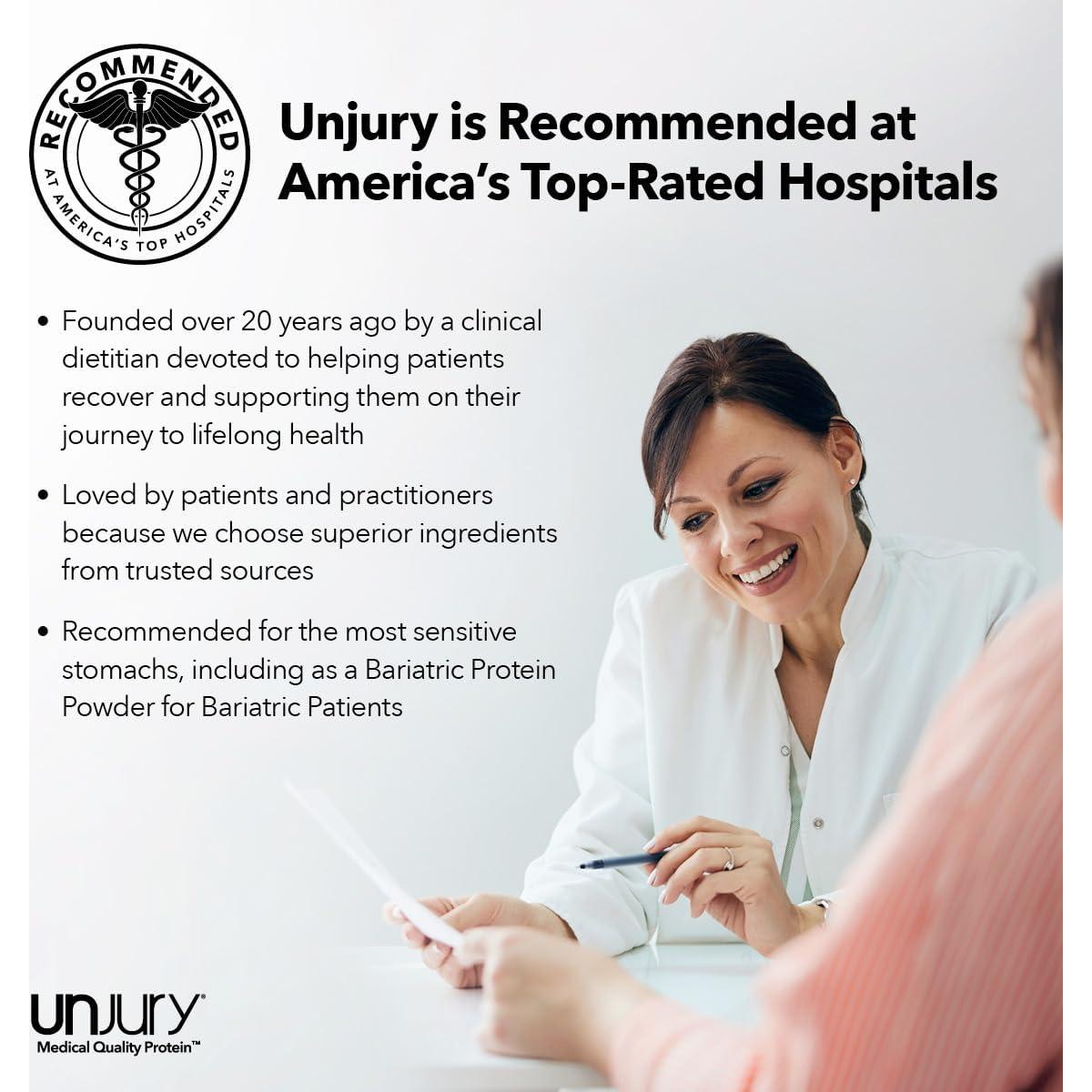 Polvo de Proteína Unjury Carne y Hierbas 420g | 21g Proteína