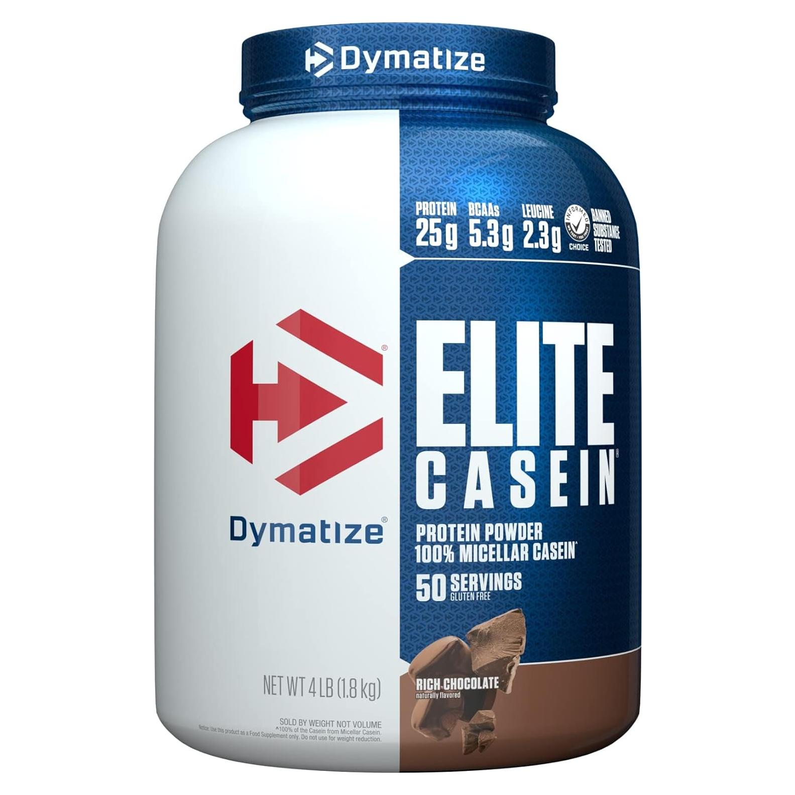 Proteína Caseína Dymatize Elite 1.81 kg Chocolate 25g