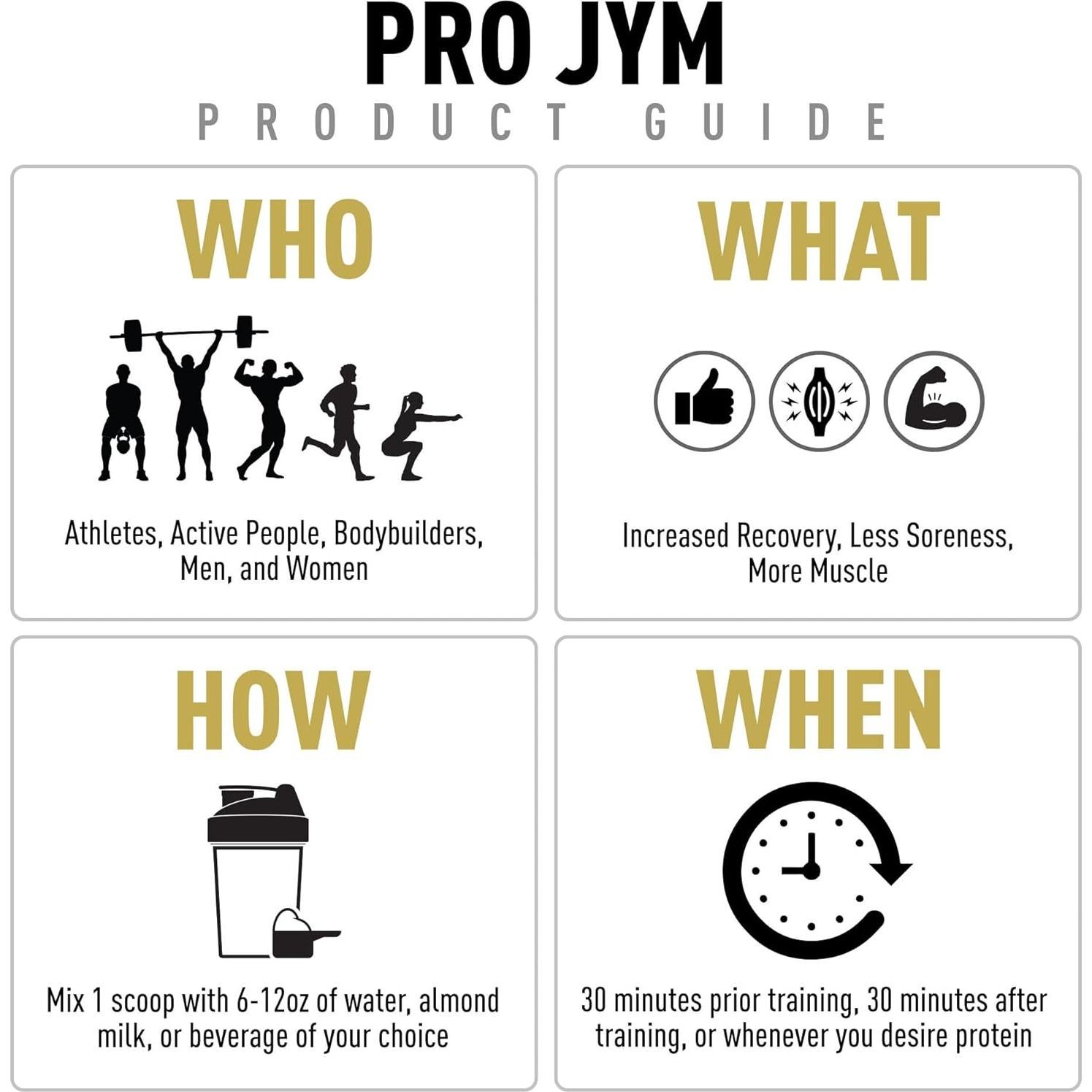 Proteína en Polvo Pro JYM Vainilla Tahitiana 1.62kg