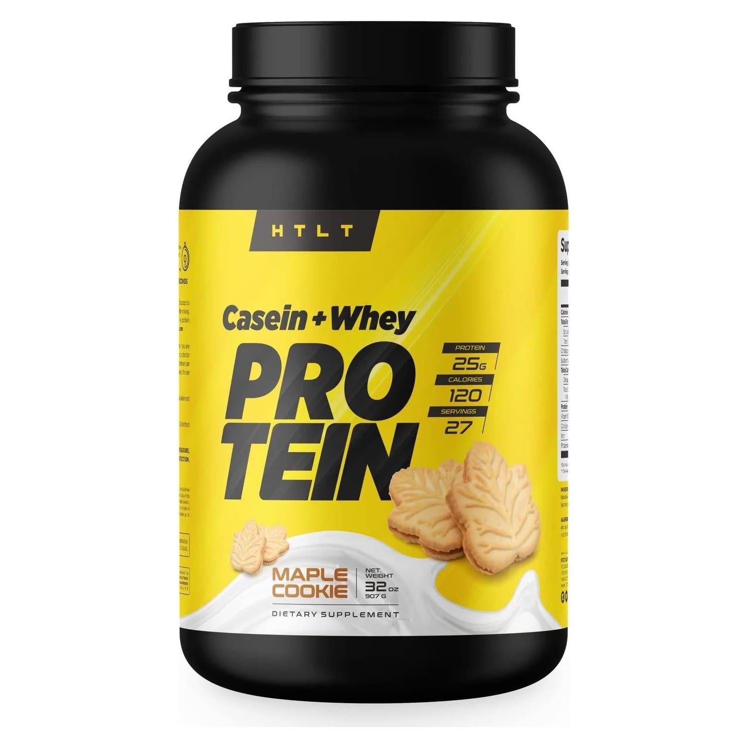 Proteína de Suero y Caseína HTLT Galleta de Arce 910g