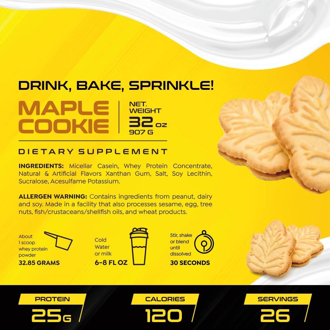 Proteína de Suero y Caseína HTLT Galleta de Arce 910g