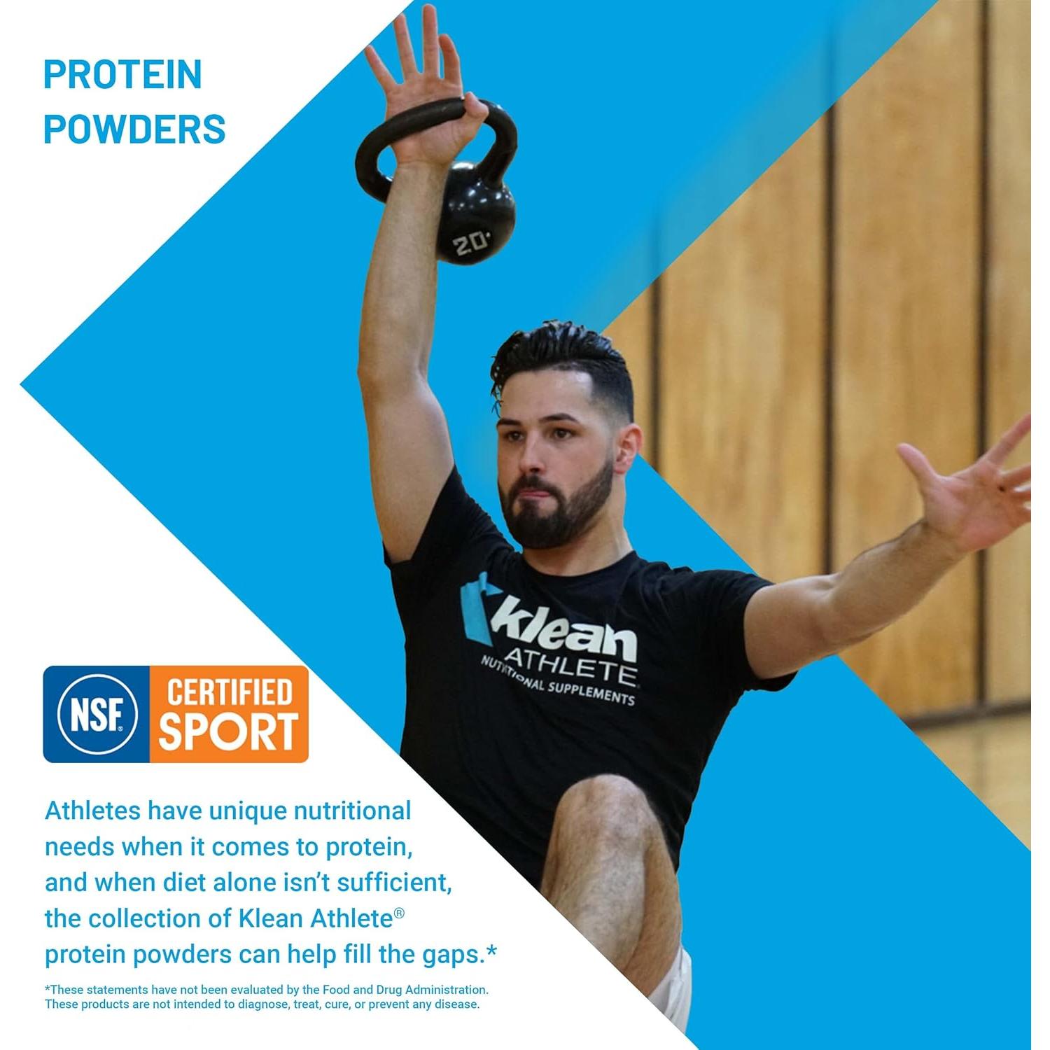 Proteína Caseína Klean Athlete 612g Sabor Vainilla Natural