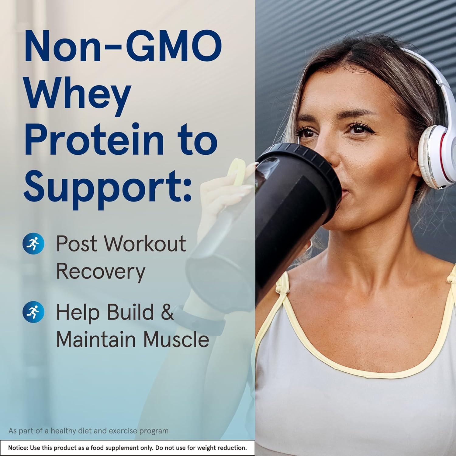 Proteína de Suero Jarrow Formulas 32 oz - 18 g Proteína, 3.8 g BCAAs