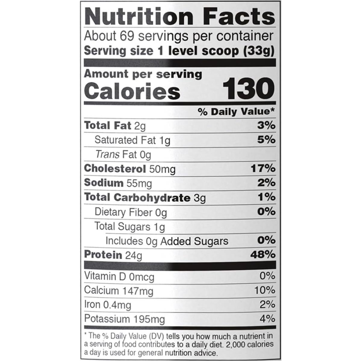 Proteína de Suero NOW Foods 24g BCAAs Sin Sabor 2.27kg