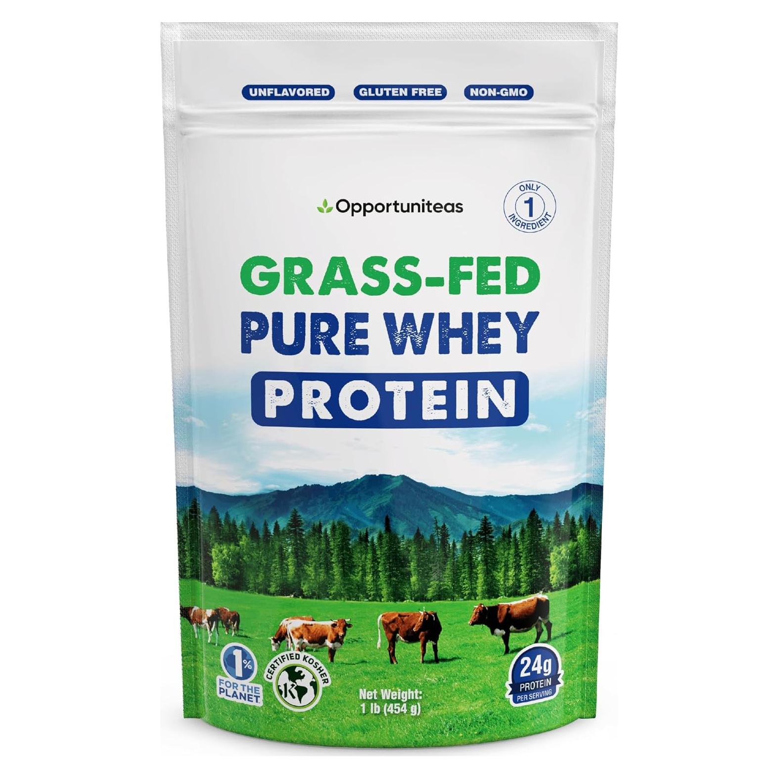 Proteína de Suero de Leche Alimentada con Pasto Opportuniteas 450g