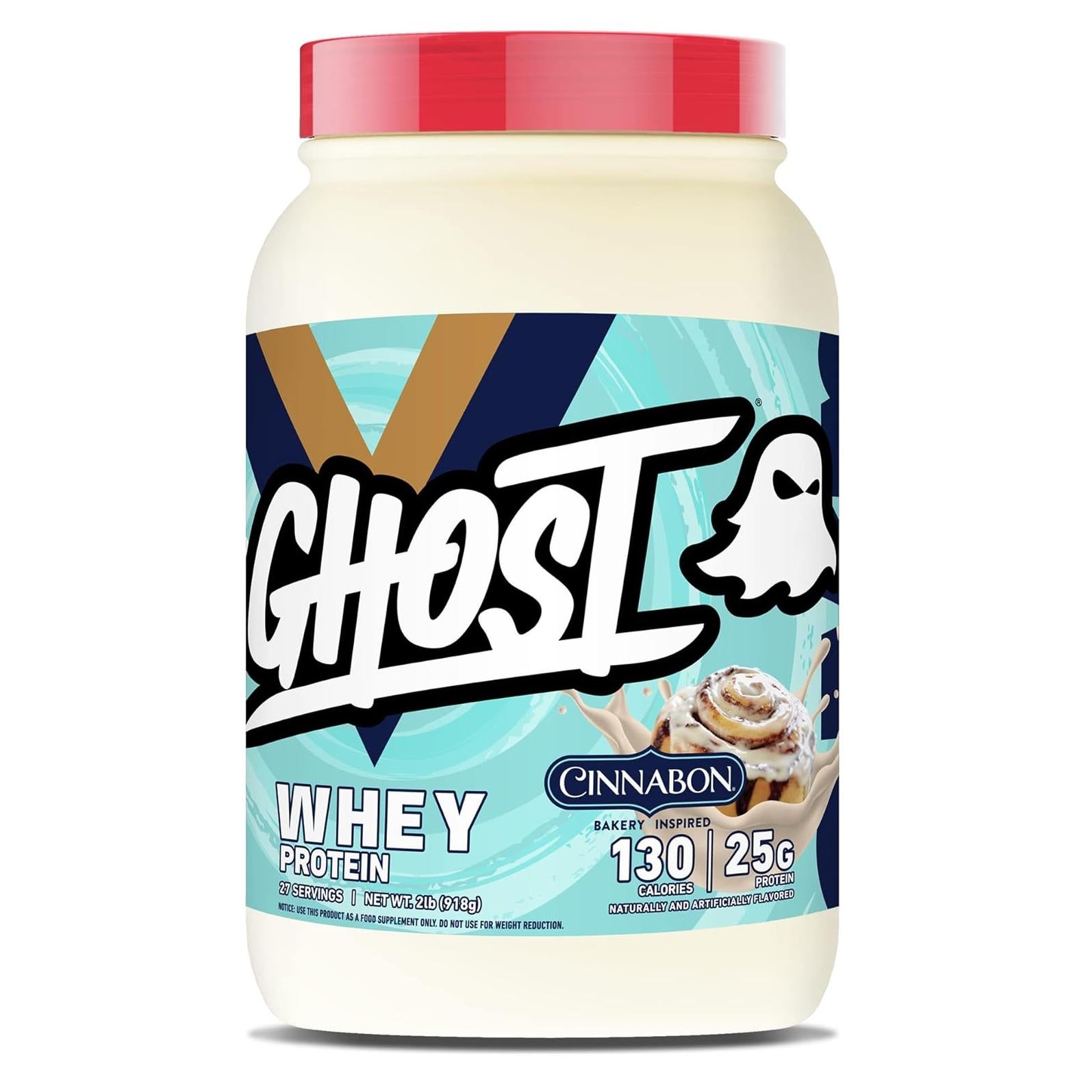 GHOST Proteína de Suero Cinnabon 0.91KG 25G por Porción