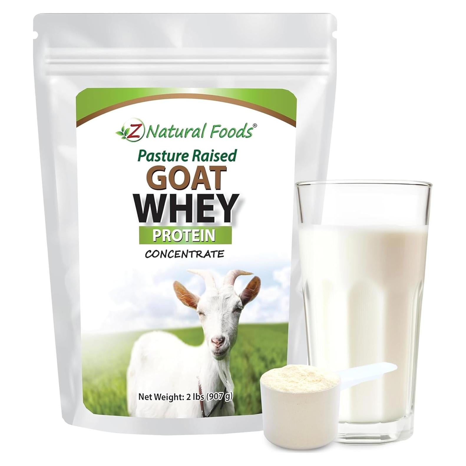 Proteína de Suero de Cabra Z Natural Foods 0.91 kg - Sin Sabor