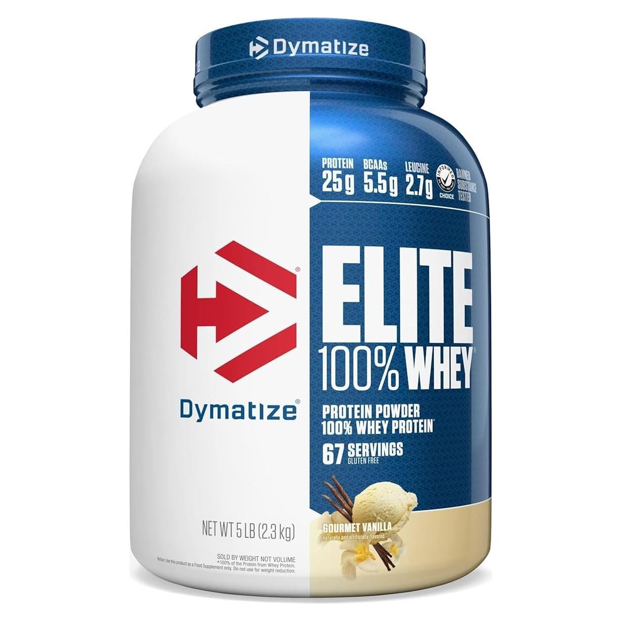 Dymatize Elite 100% Proteína de Suero Vainilla 2.27kg