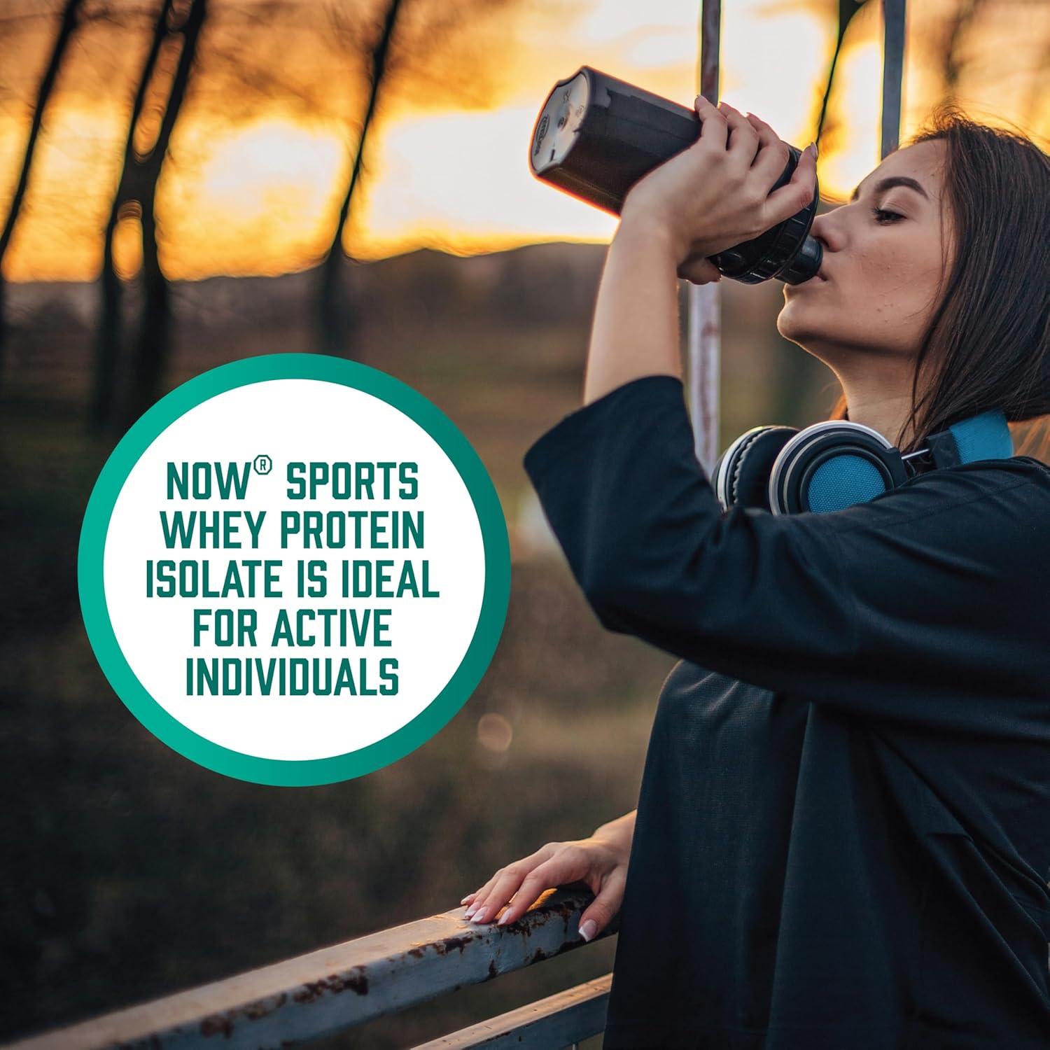 Aislado de Proteína de Suero NOW 0.54 kg con BCAAs Sin Sabor