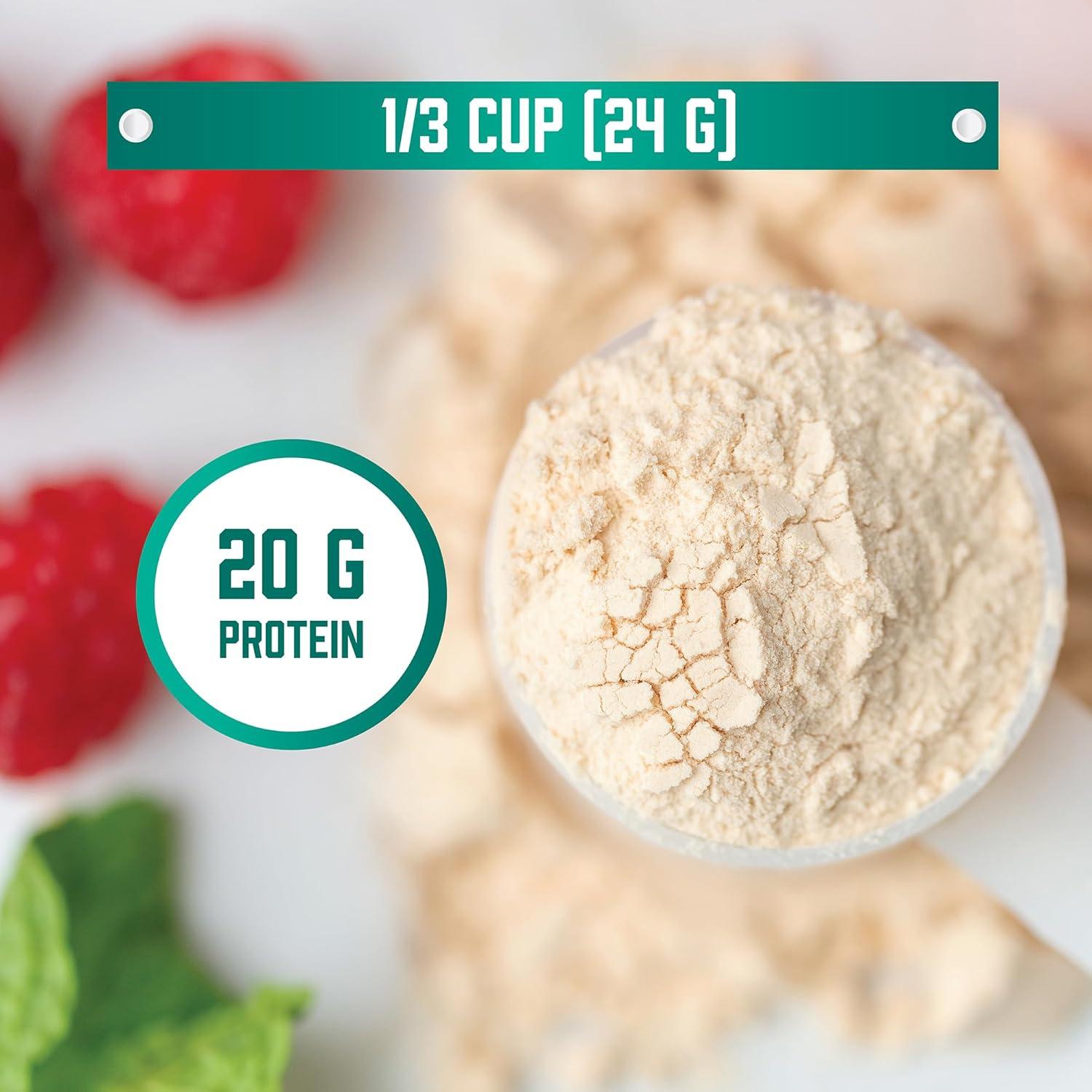 Aislado de Proteína de Soja NOW 20g Sin Sabor 0.54kg