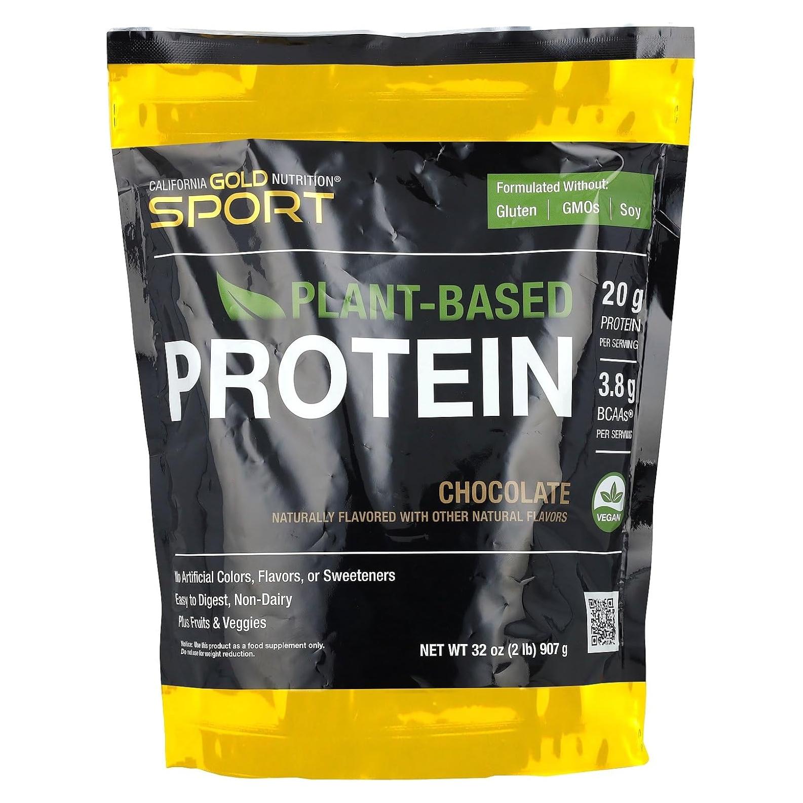 Proteína Vegana California Gold Nutrition Chocolate 907g