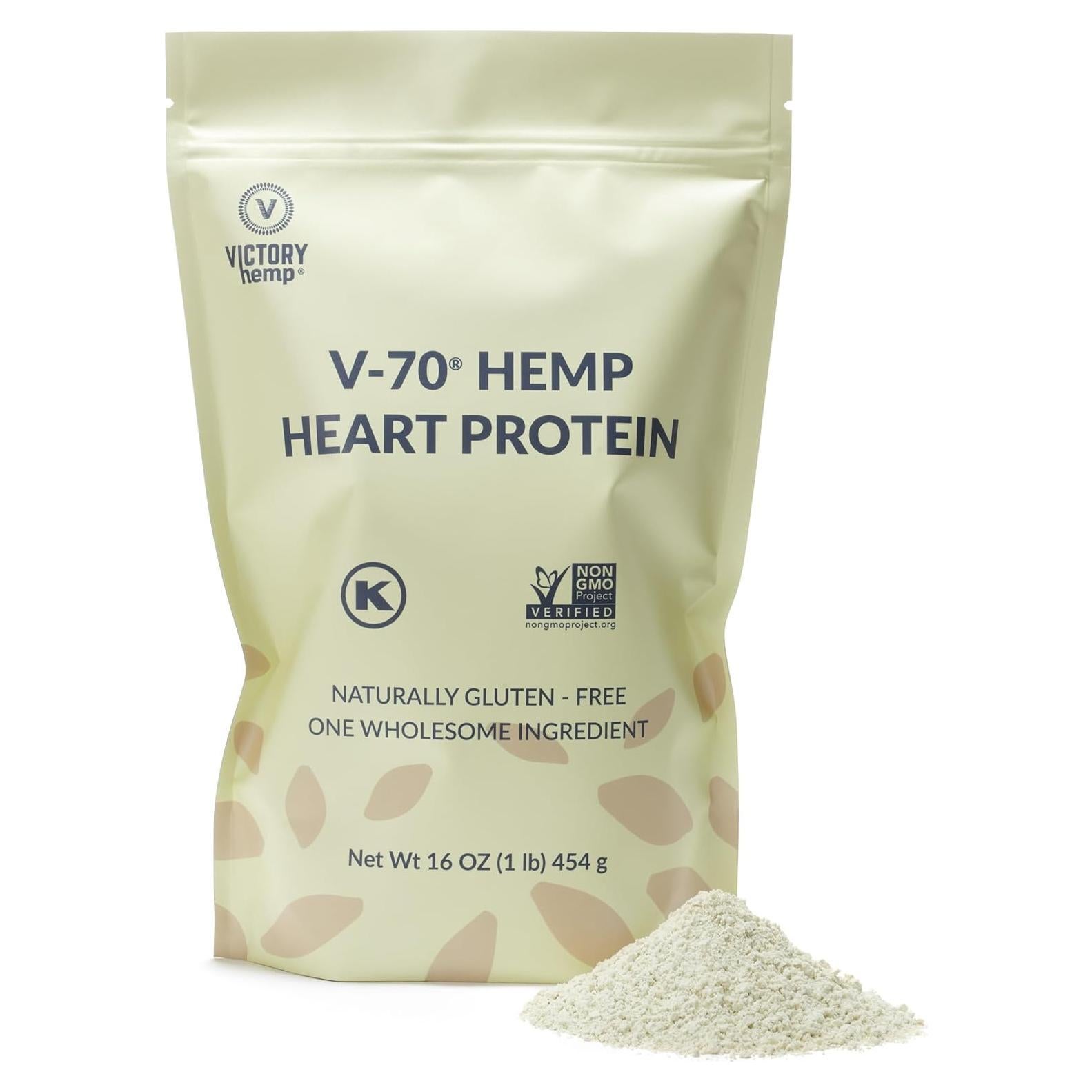 Proteína de Cáñamo V-70 Victory Hemp 20g por porción