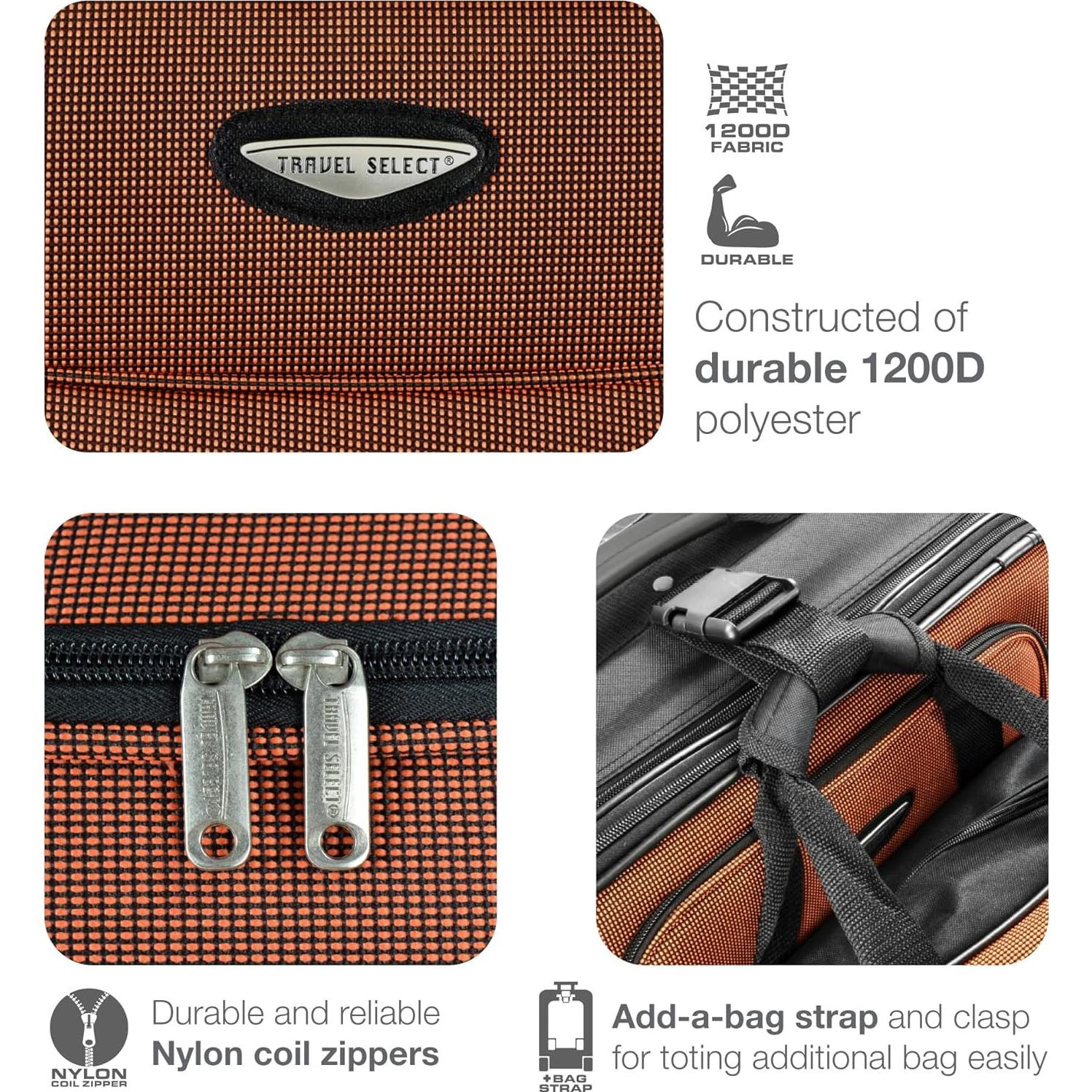 Maleta Expandible Travel Select Amsterdam Burdeos 73 cm