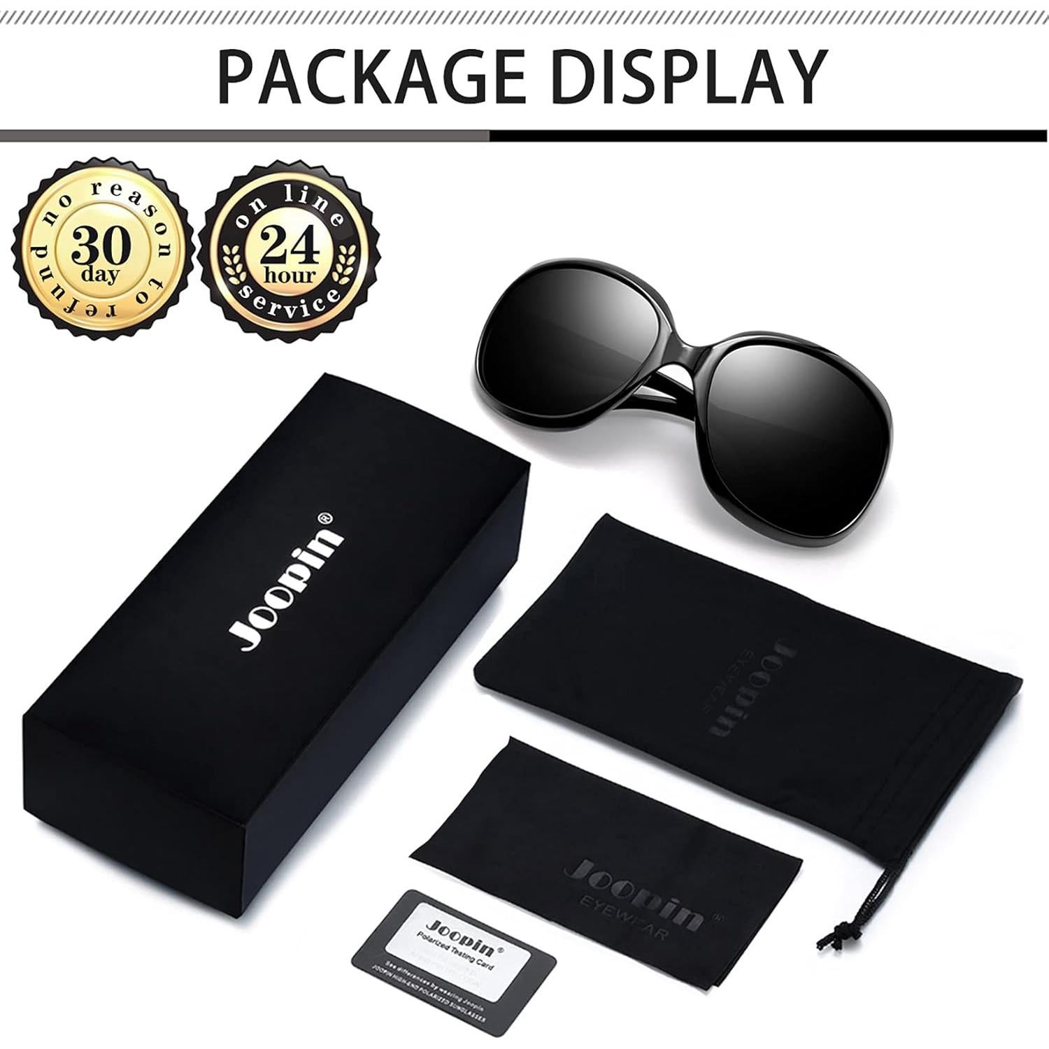 Gafas de sol Joopin grandes polarizadas UV400 para mujer