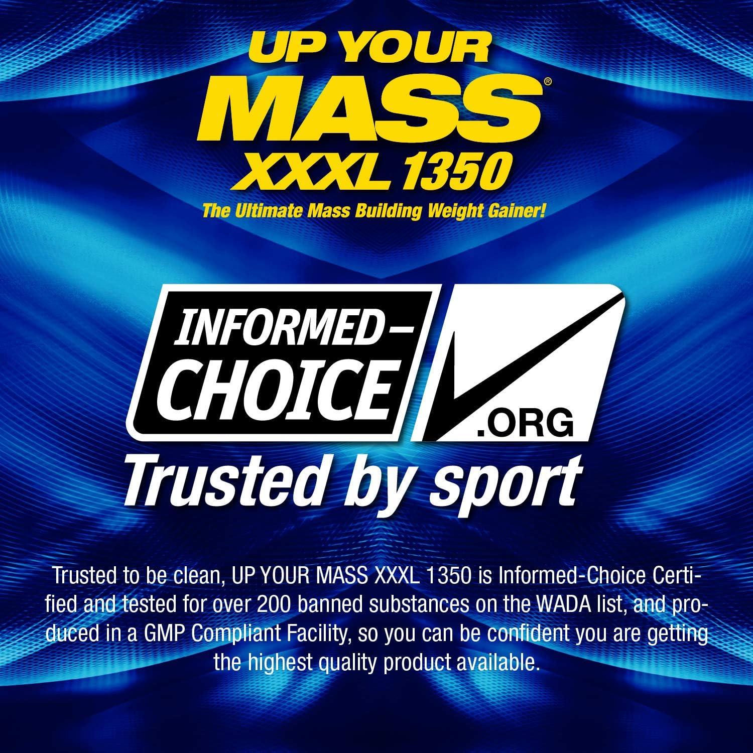 Aumento de Masa Muscular MHP XXXL 1350 Chocolate 2.77kg