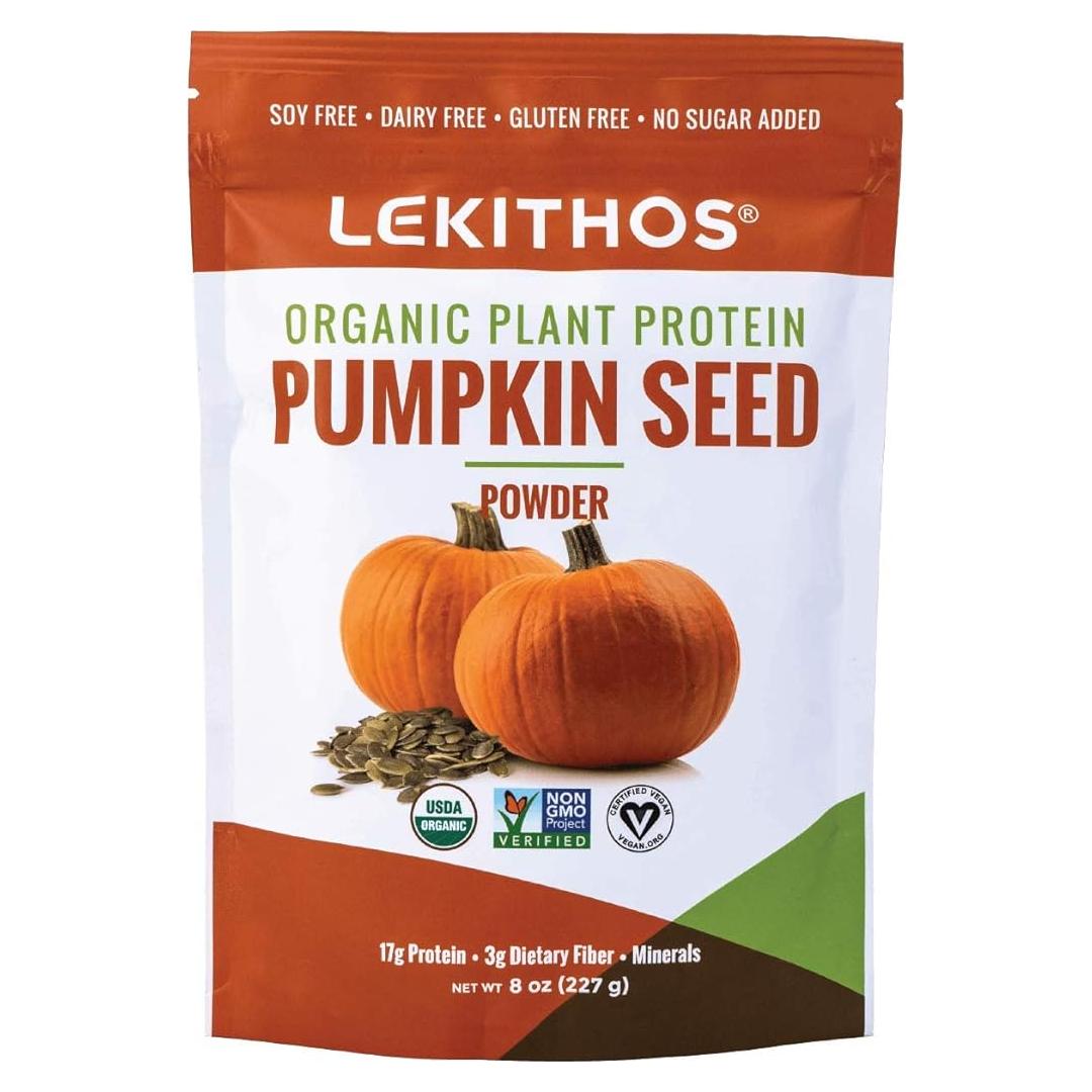 Proteína de Semilla de Calabaza Orgánica Lekithos 227 g - 17 g Proteína