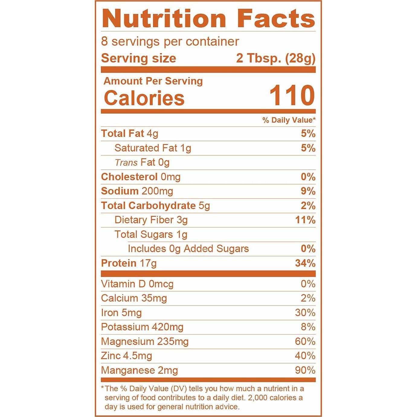 Proteína de Semilla de Calabaza Orgánica Lekithos 227 g - 17 g Proteína